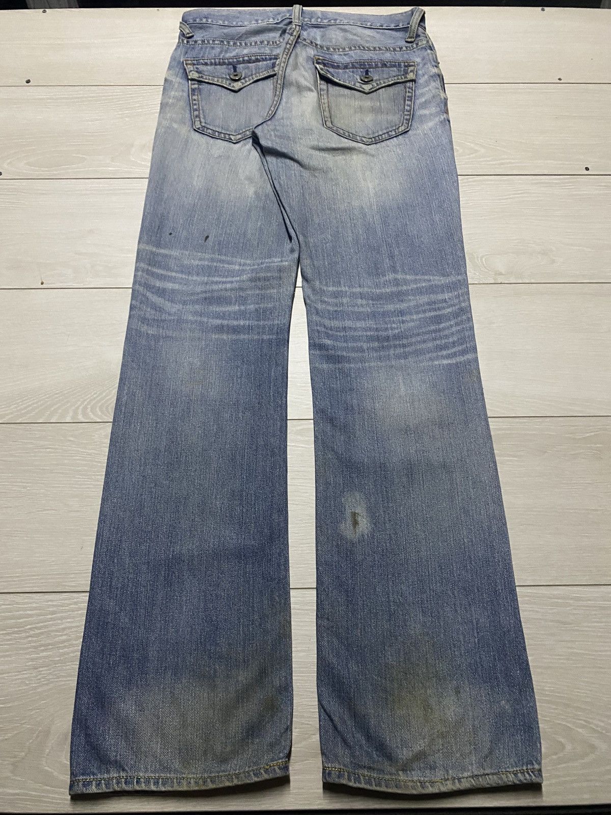 Uniqlo Vintage Uniqlo UJ Grunge Distressed Loose Jeans Size US 32 / EU 48 - 2 Thumbnail