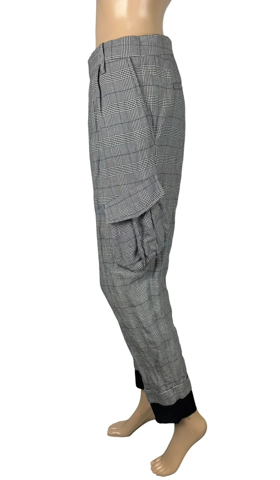 A.F. Vandevorst A. F. Vandervorst Plaid Pants Cargo size 38 Size 27" / US 4 / IT 40 - 4 Thumbnail