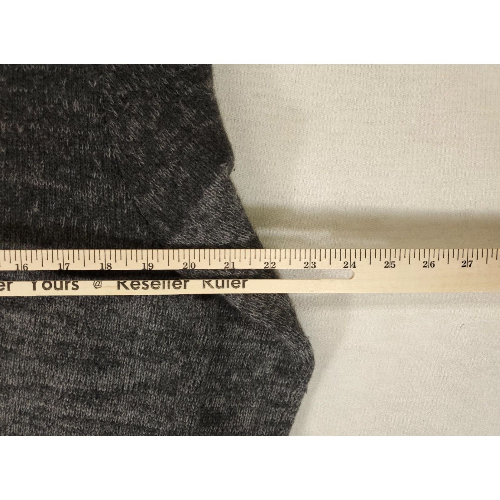 Banana Republic Banana Republic Sweater Full Zip Merino Wool Blend Italian Yarn 80 Gray Mens L Size US L / EU 52-54 / 3 - 6 Thumbnail