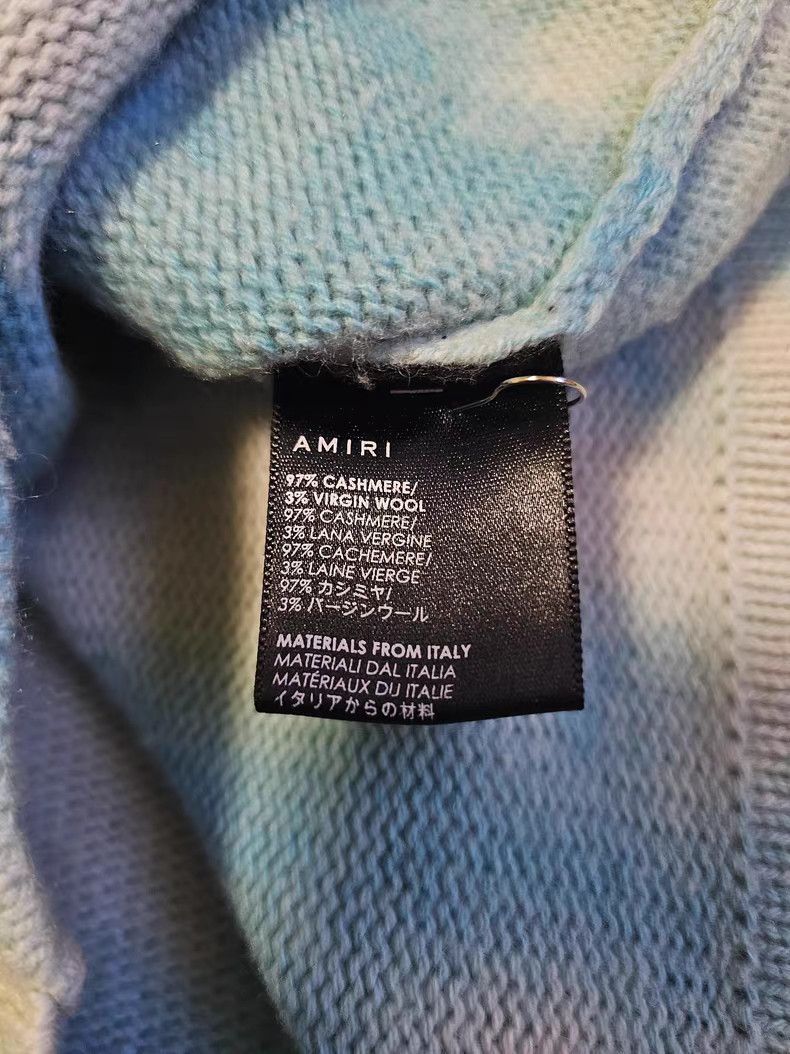 Amiri Cashmere Tie-Dye Cardigan, Oversized, Authentic, Guaranteed Size US M / EU 48-50 / 2 - 3 Thumbnail