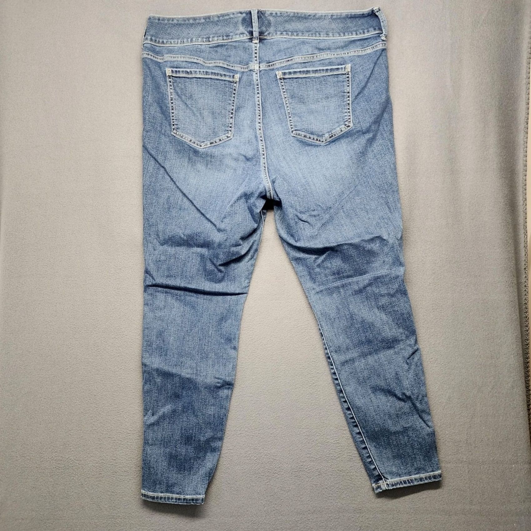 Torrid Torrid Jeans Jegging Women Plus Size 22S Blue Denim Stretch Casual Preppy Jeans 38 in Waist 27 in Inseam Womens Size 40" / US 18 - 2 Thumbnail