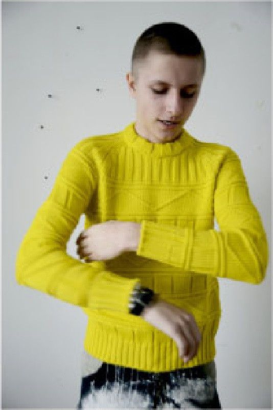 Gosha Rubchinskiy Gosha Rubchinskiy - A/W 2012 - intarsia knit sweater Size US M / EU 48-50 / 2 - 3 Thumbnail