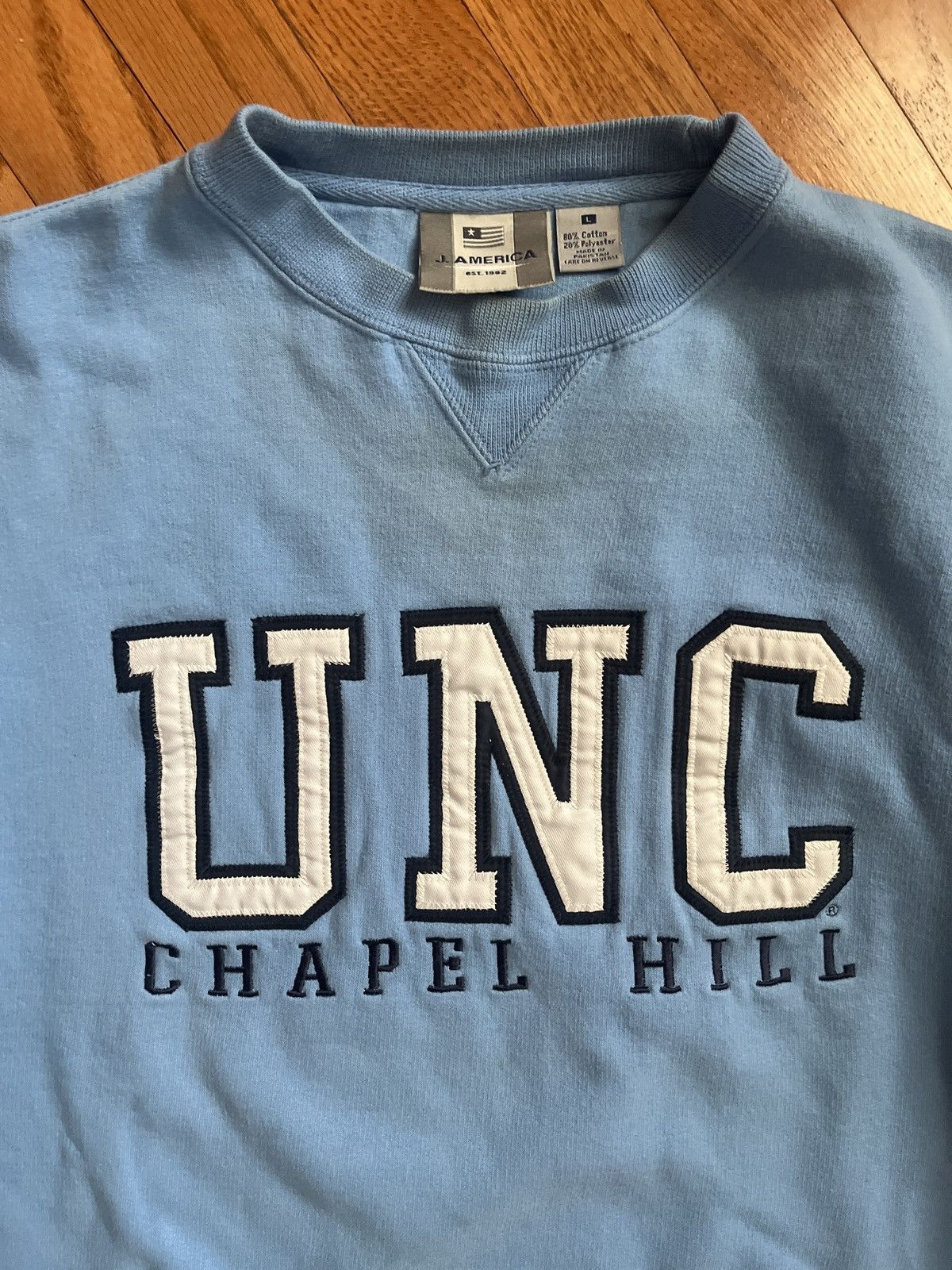 J. America UNC Chapel Hill Sweater Size US L / EU 52-54 / 3 - 2 Thumbnail