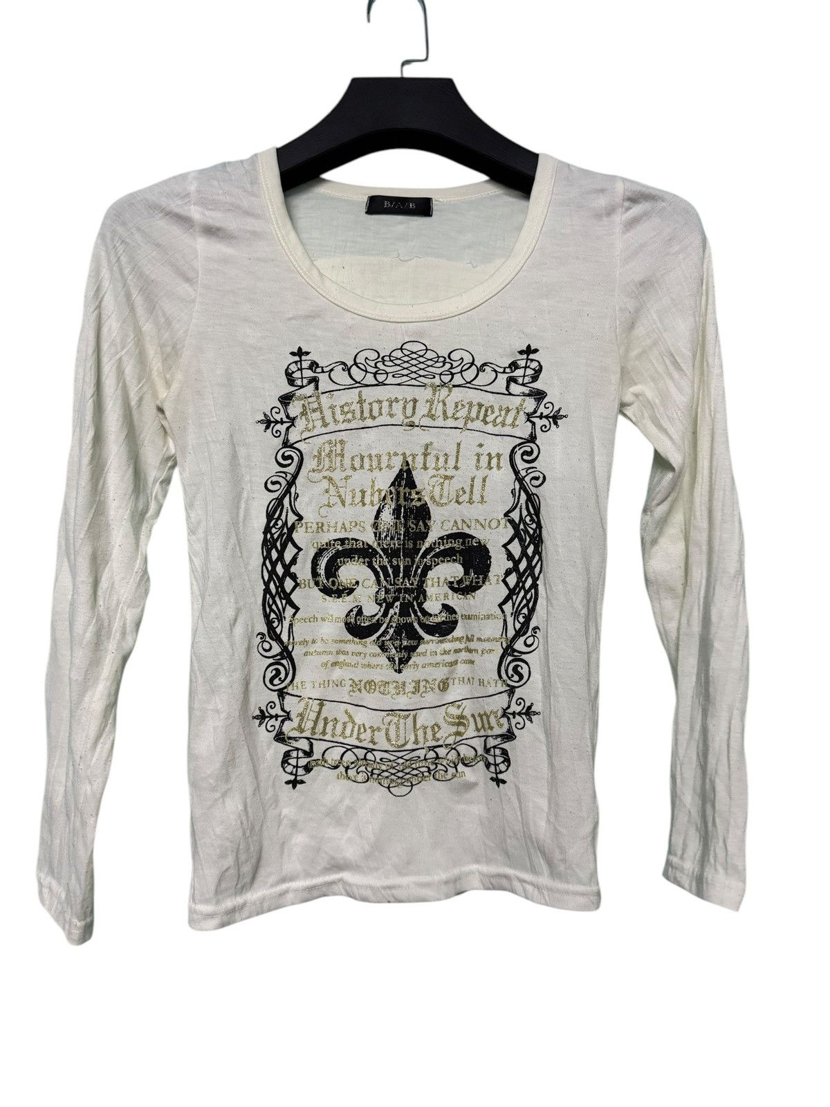 20471120 PUNK DESIGN HISTORY REPEAT AFFLICTION STYLE RARE SHIRT Size M / US 6-8 / IT 42-44 - 1 Thumbnail
