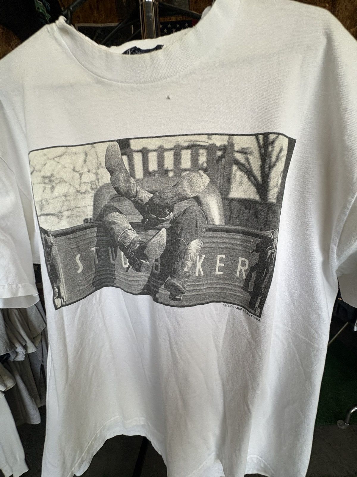 Vintage 1993 StudeBaker Promo T-Shirt Size US XL / EU 56 / 4 - 2 Thumbnail