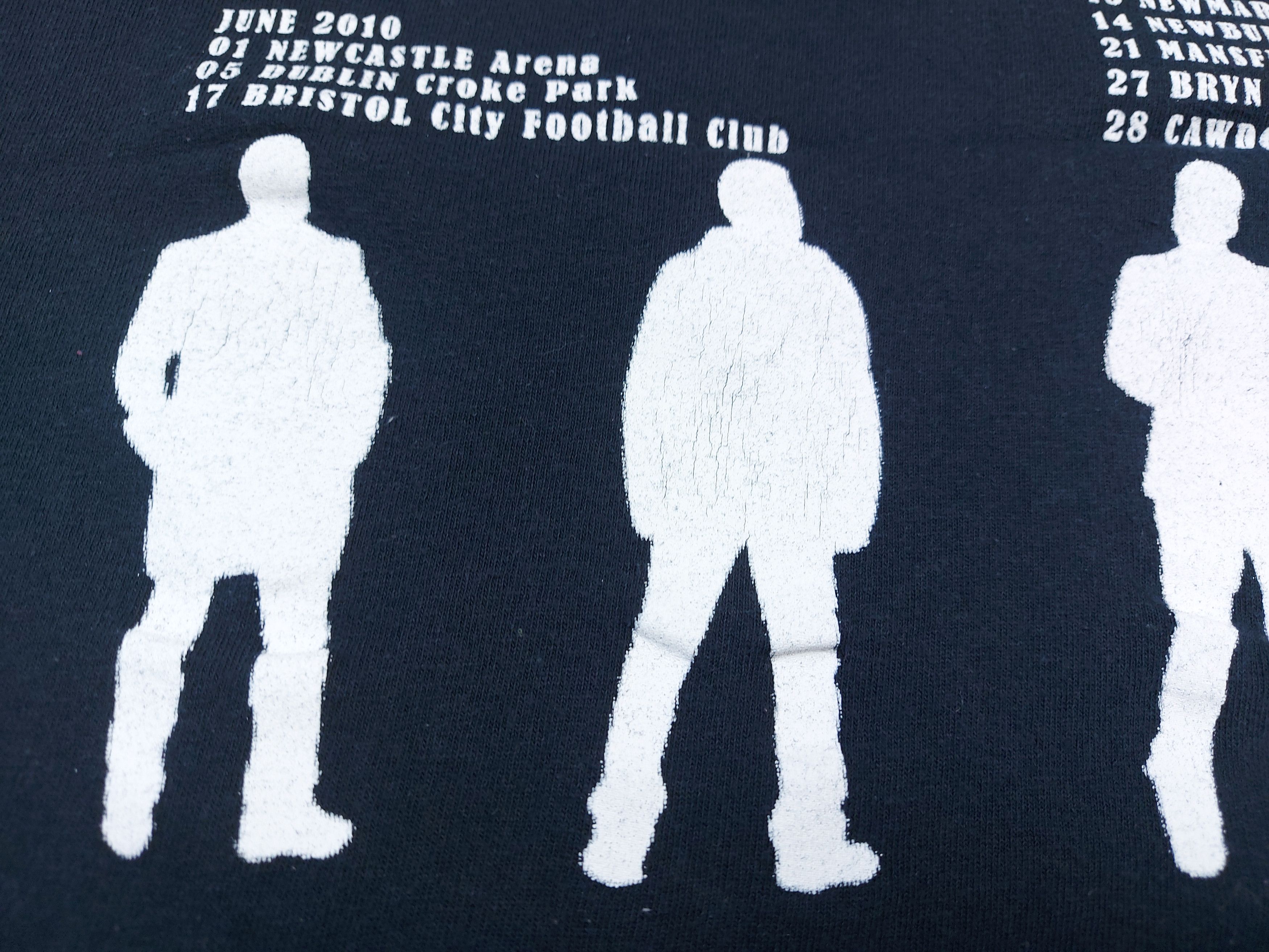 Band Tees × Vintage Vintage 2010 Westlife Boy Band Where We Are Tour TEE Size US M / EU 48-50 / 2 - 10 Thumbnail