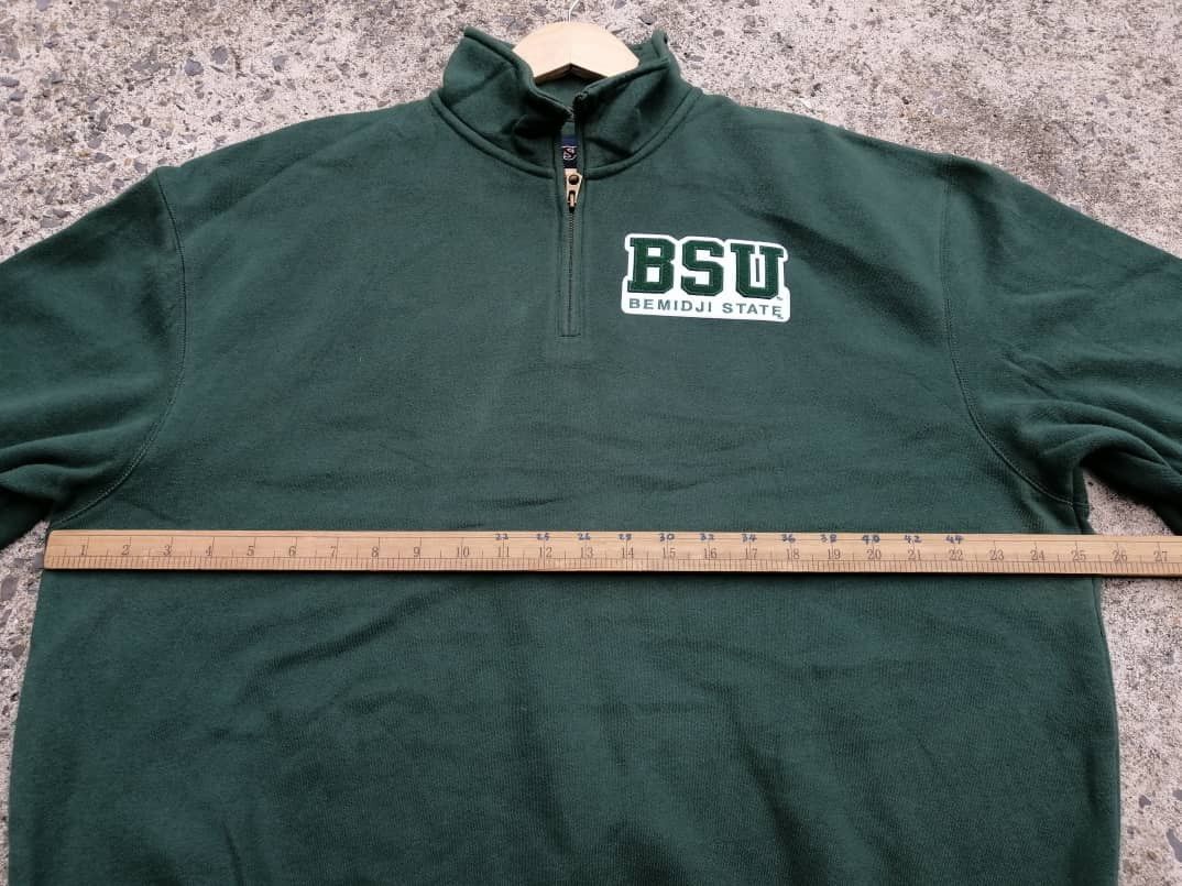 Jansport Jansport Bemidji State Beavers Half Zipper Sweatshirt Size US XL / EU 56 / 4 - 2 Thumbnail