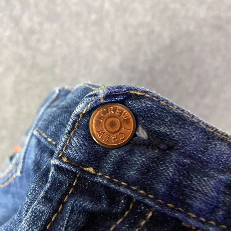 J.Crew × Vintage J Crew Hipslung Jeans Women's Size 30 Denim Distressed Size 32" / US 10 / IT 46 - 8 Thumbnail