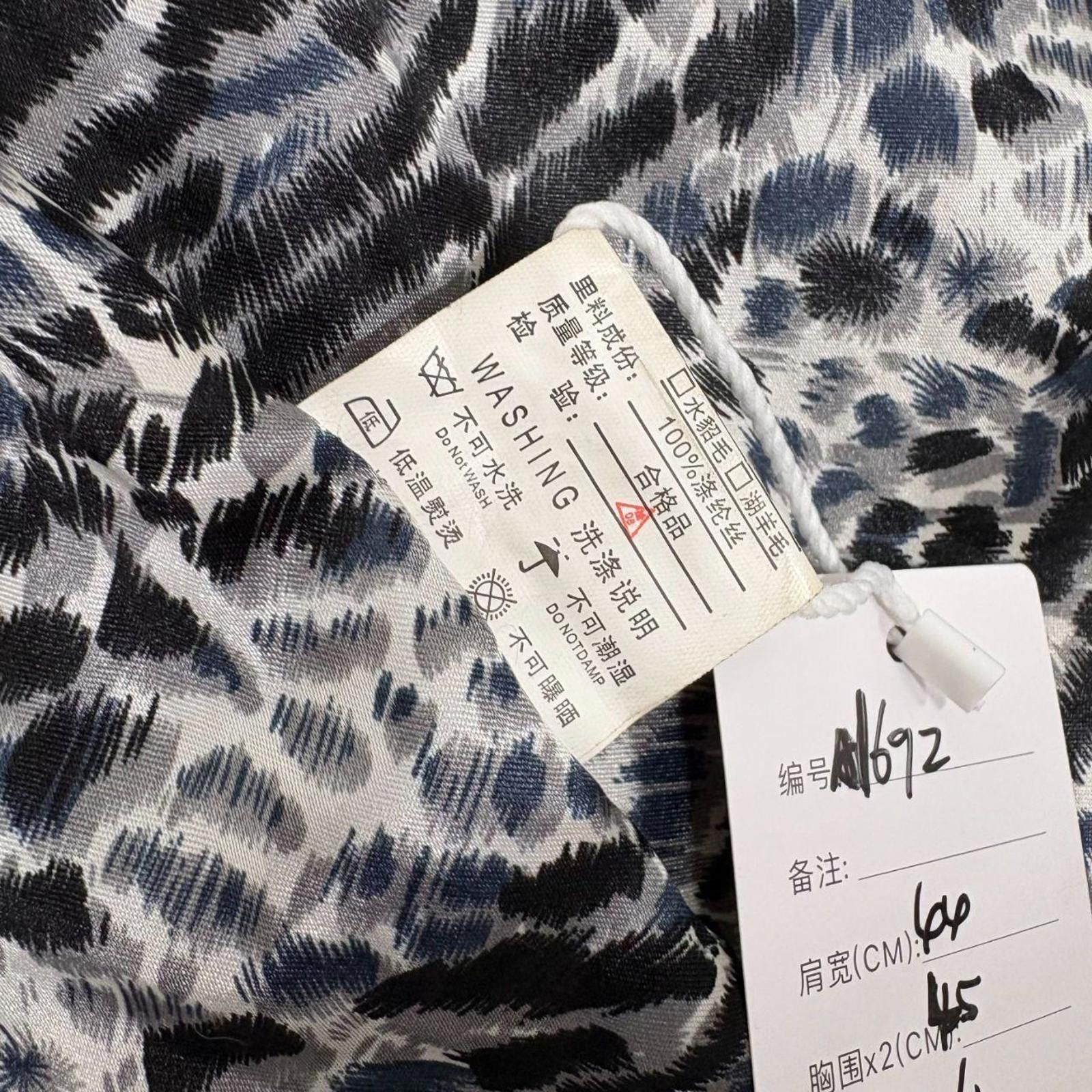 Other Vintage Y2K Jet Black Rabbit & Fox Fur Hooded Jacket Size S / US 4 / IT 40 - 7 Thumbnail