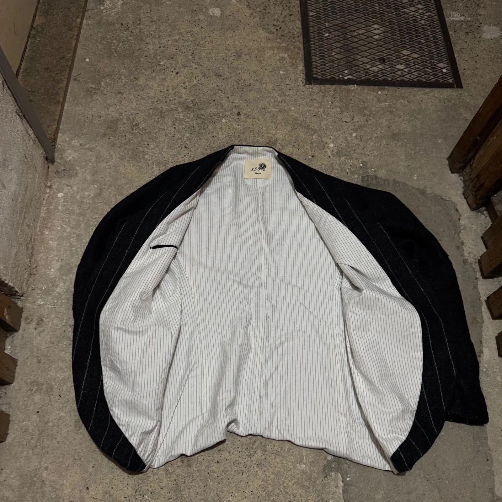 SSSR Venezia S.S.S.R Venezia ( Marc point ) linen one button blazer Size US S / EU 44-46 / 1 - 6 Thumbnail