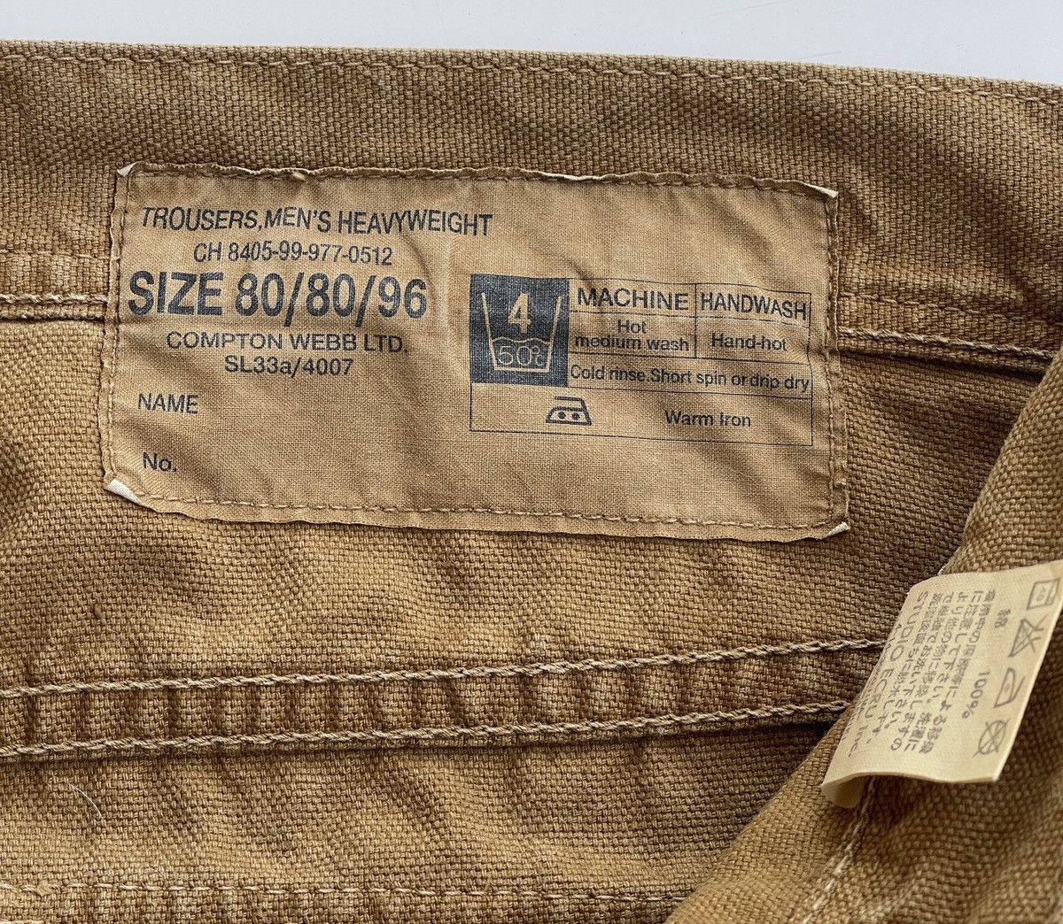 Japanese Brand Japanese Kojima Simonocho Kurashiki Utility Bush Pants Size US 33 - 6 Thumbnail