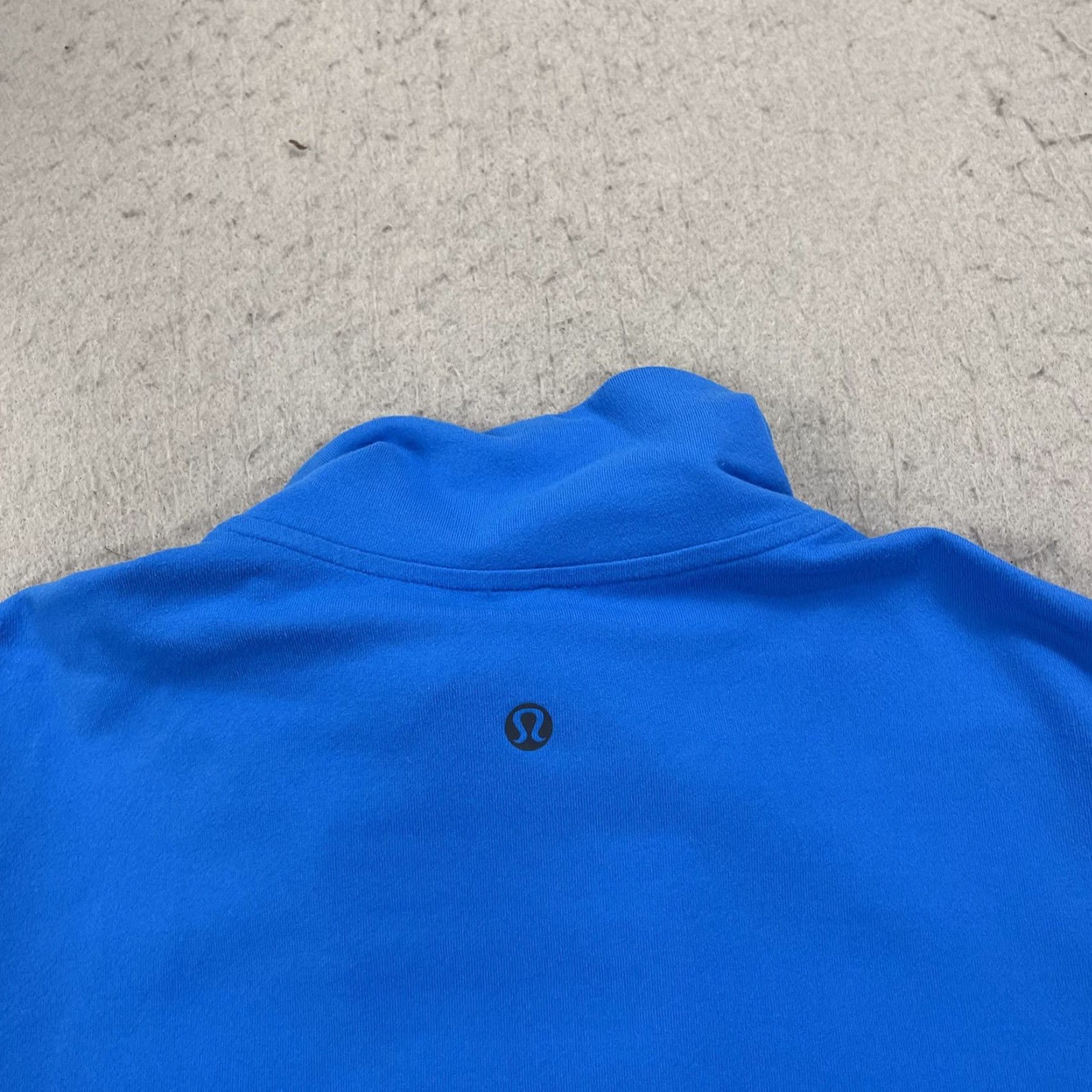 Lululemon Lululemon Jacket Mens Large Blue Black 1/4 Quarter Zip Pullover Stretch Gym Golf Size US L / EU 52-54 / 3 - 6 Thumbnail