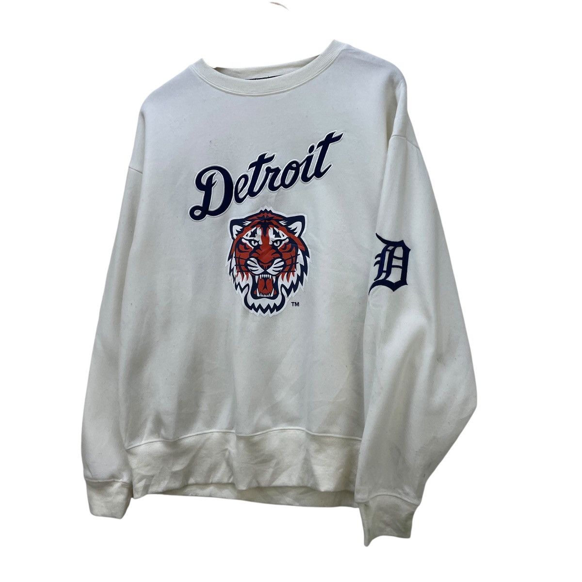 MLB 💥Mlb Detroit Tiger Major League Baseball Crewneck Sweatshirt Size US M / EU 48-50 / 2 - 4 Thumbnail