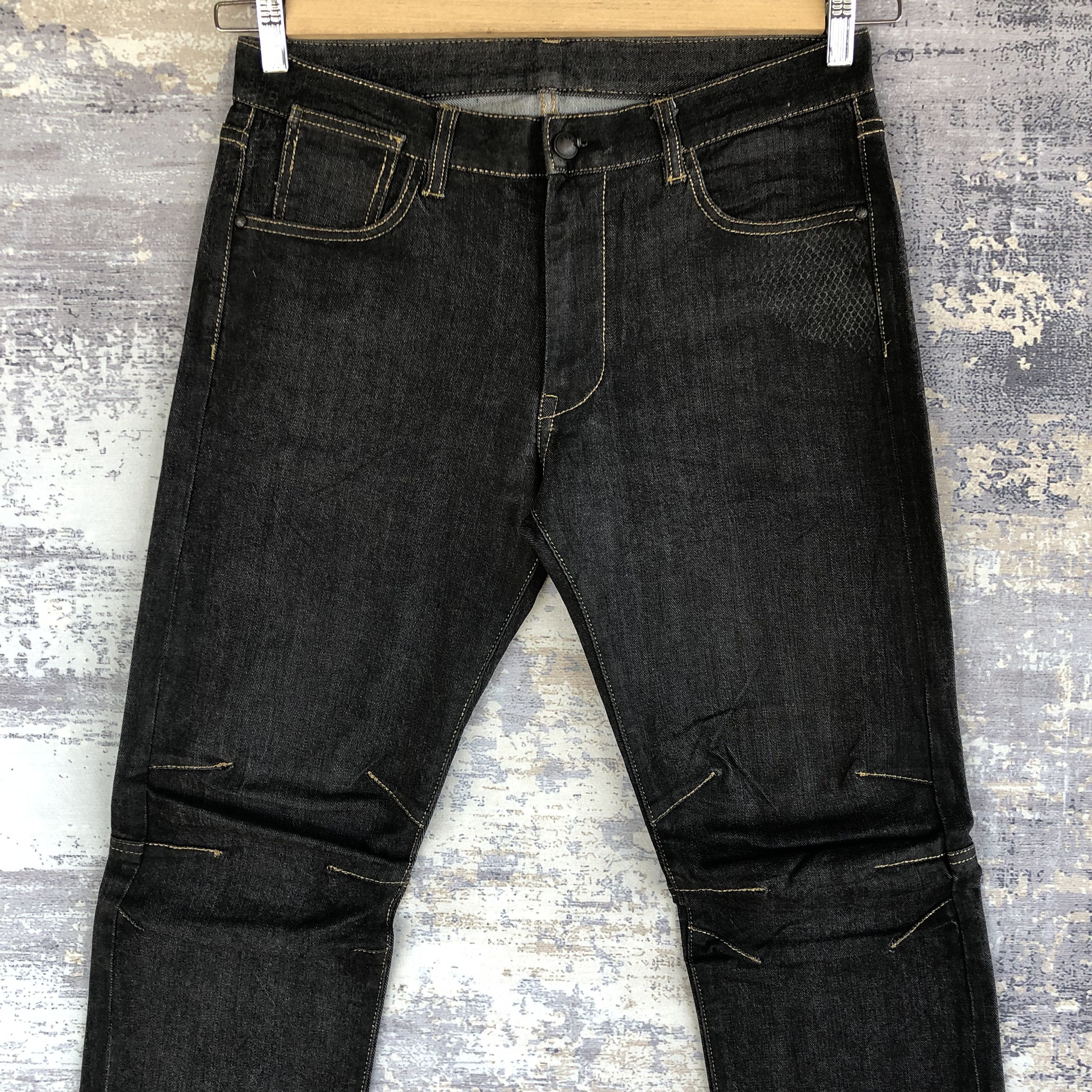 Japanese Brand Vintage Y2K 291295 Homme Jeans 291295 Homme Straight Denim Size US 32 / EU 48 - 3 Thumbnail