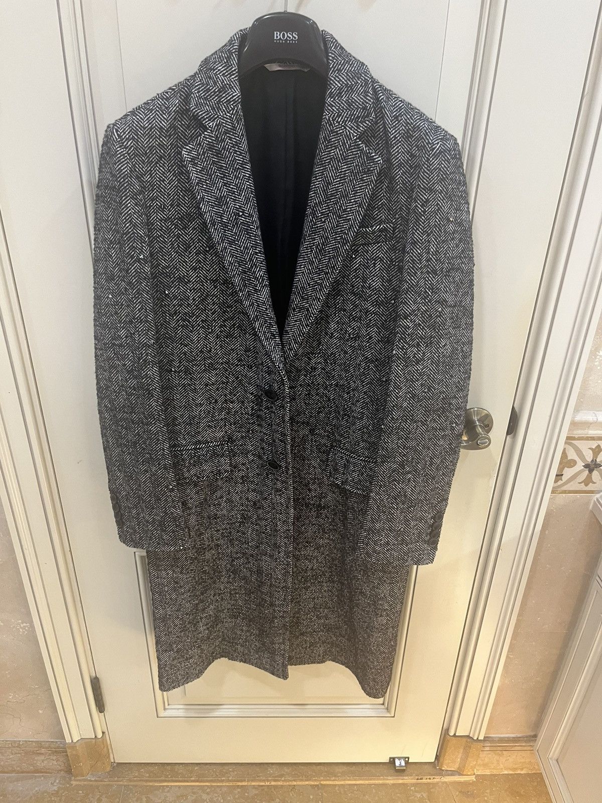Valentino Valentino Garavani Herringbone single-breasted Coat size 44 Size US S / EU 44-46 / 1 - 9 Thumbnail