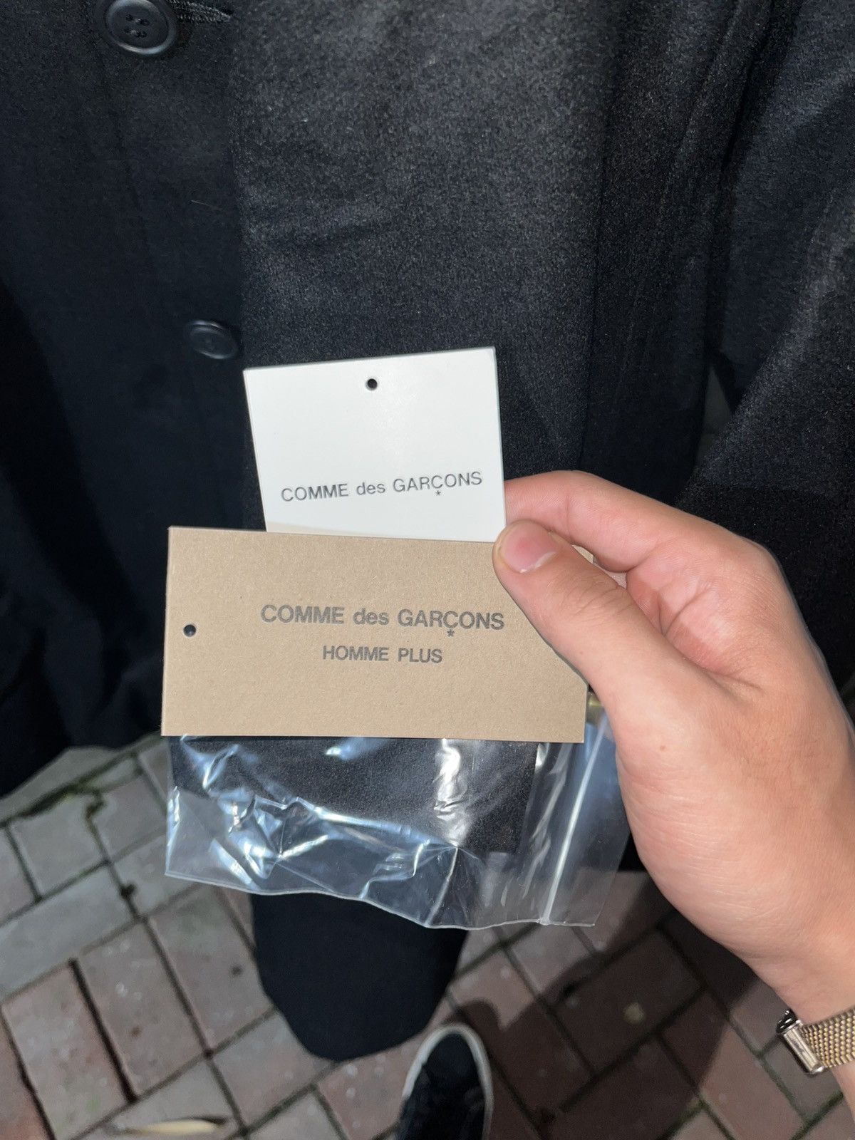 Comme des Garcons Homme Plus ARCHIVE Comme des Garçons Homme Plus Wool Long Bomber Coat Size US XS / EU 42 / 0 - 3 Thumbnail