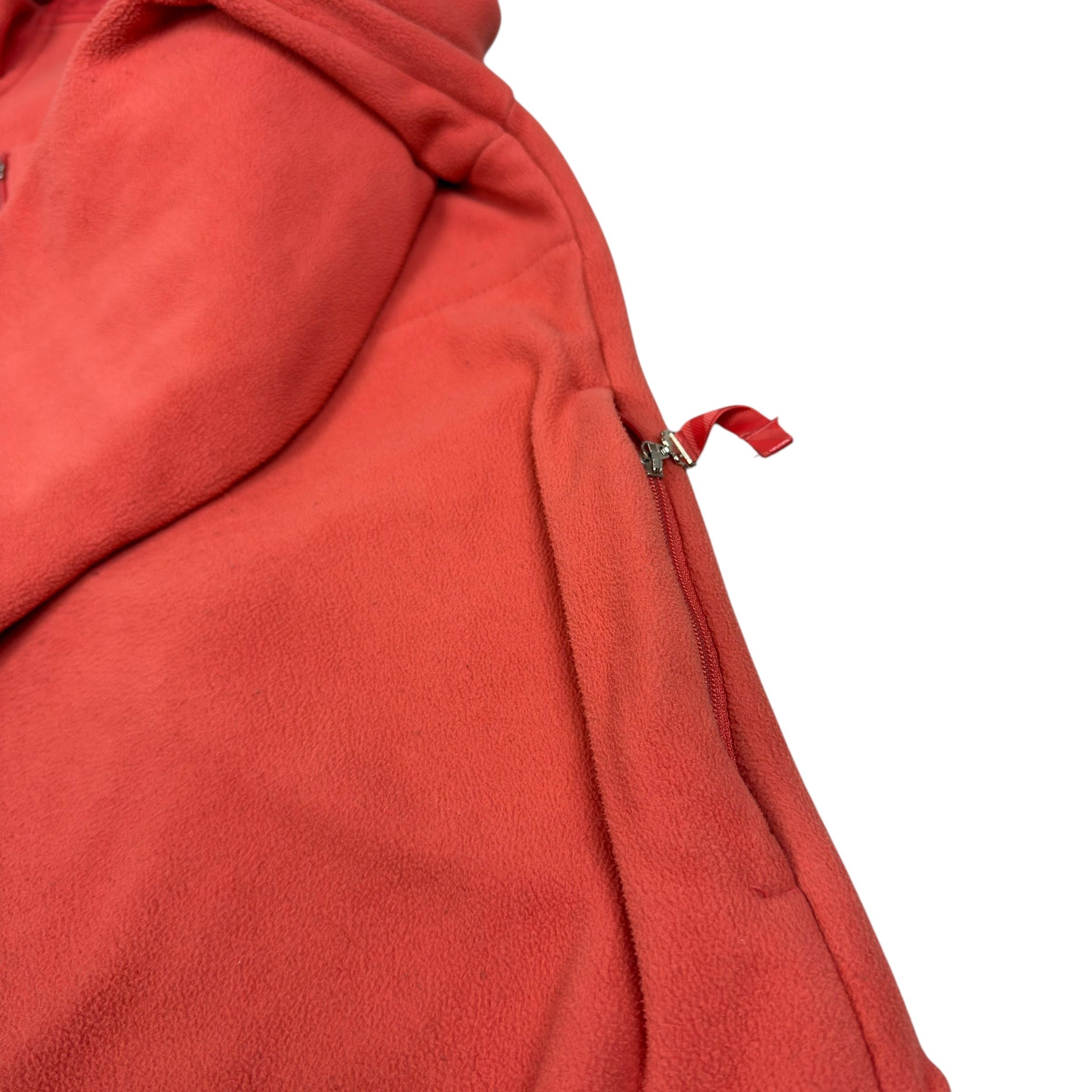 Nike Nike Mens Orange White Solo Swoosh Zip-Through Hoodie Medium Size US M / EU 48-50 / 2 - 5 Thumbnail