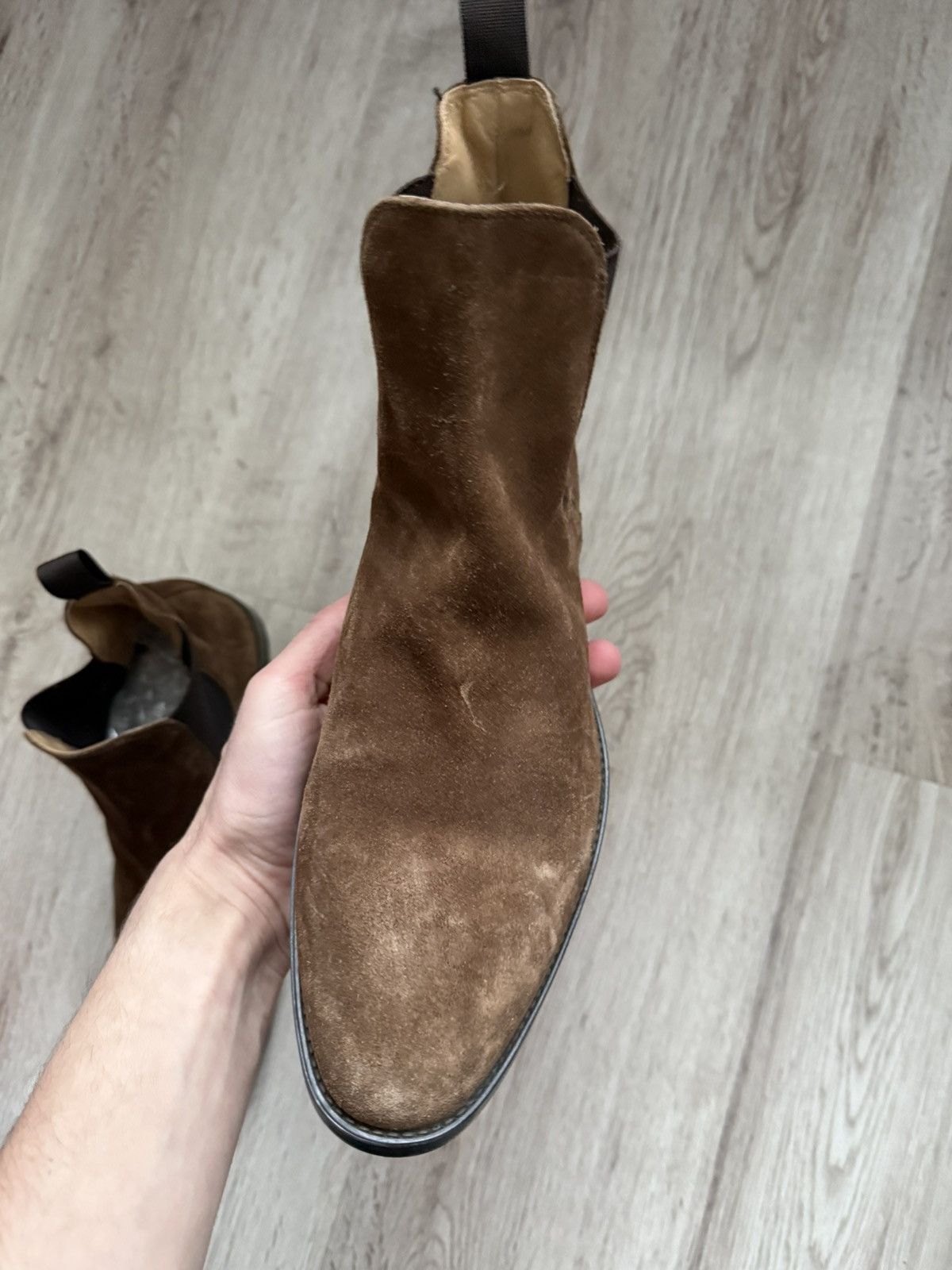 Scarosso Scarosso Giacomo Tobacco Suede Chelsea used Size US 9 / EU 42 - 9 Thumbnail