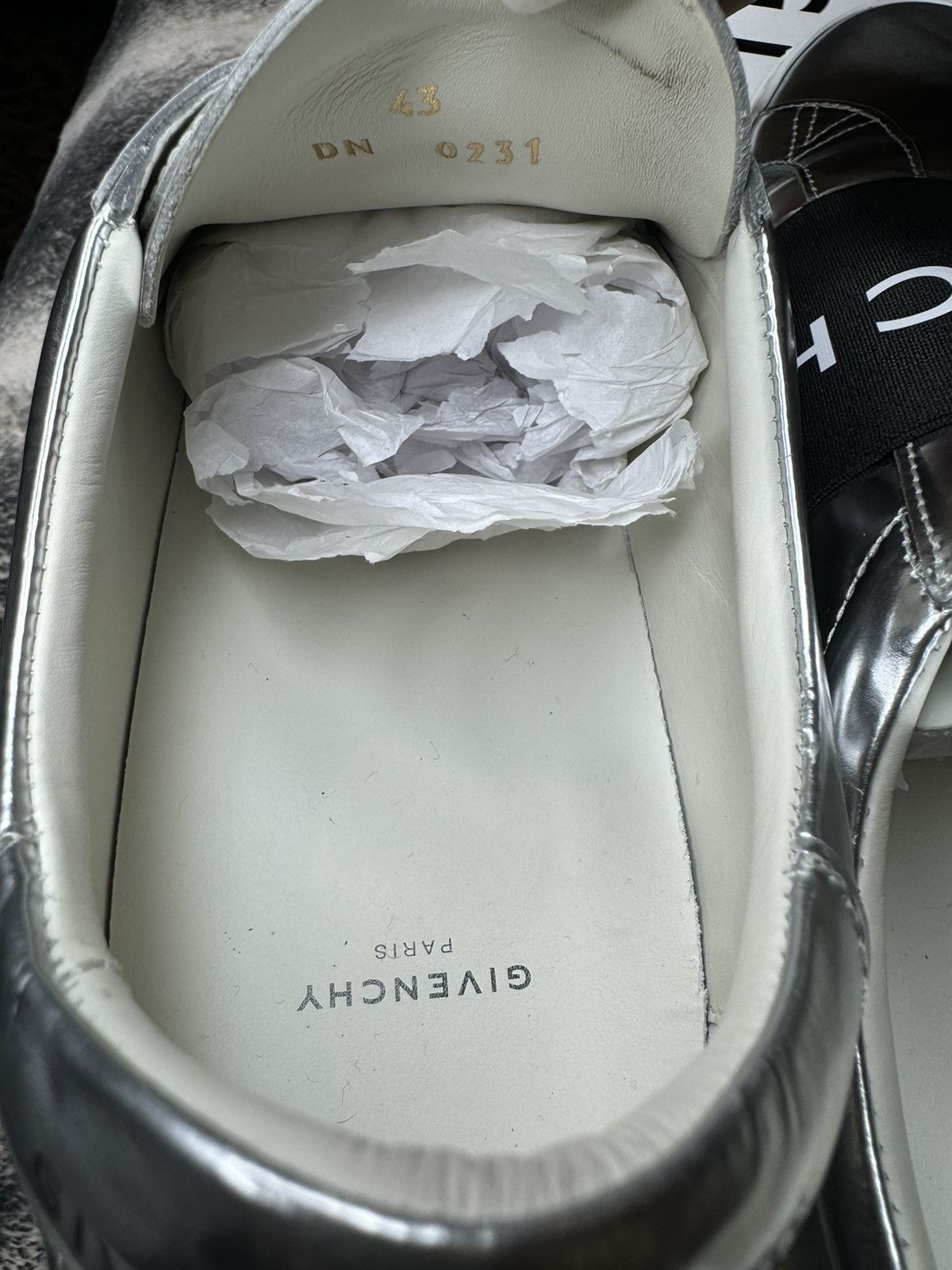 Givenchy Givenchy Urban Street Sneaker - Silvery Size US 10 / EU 43 - 5 Thumbnail