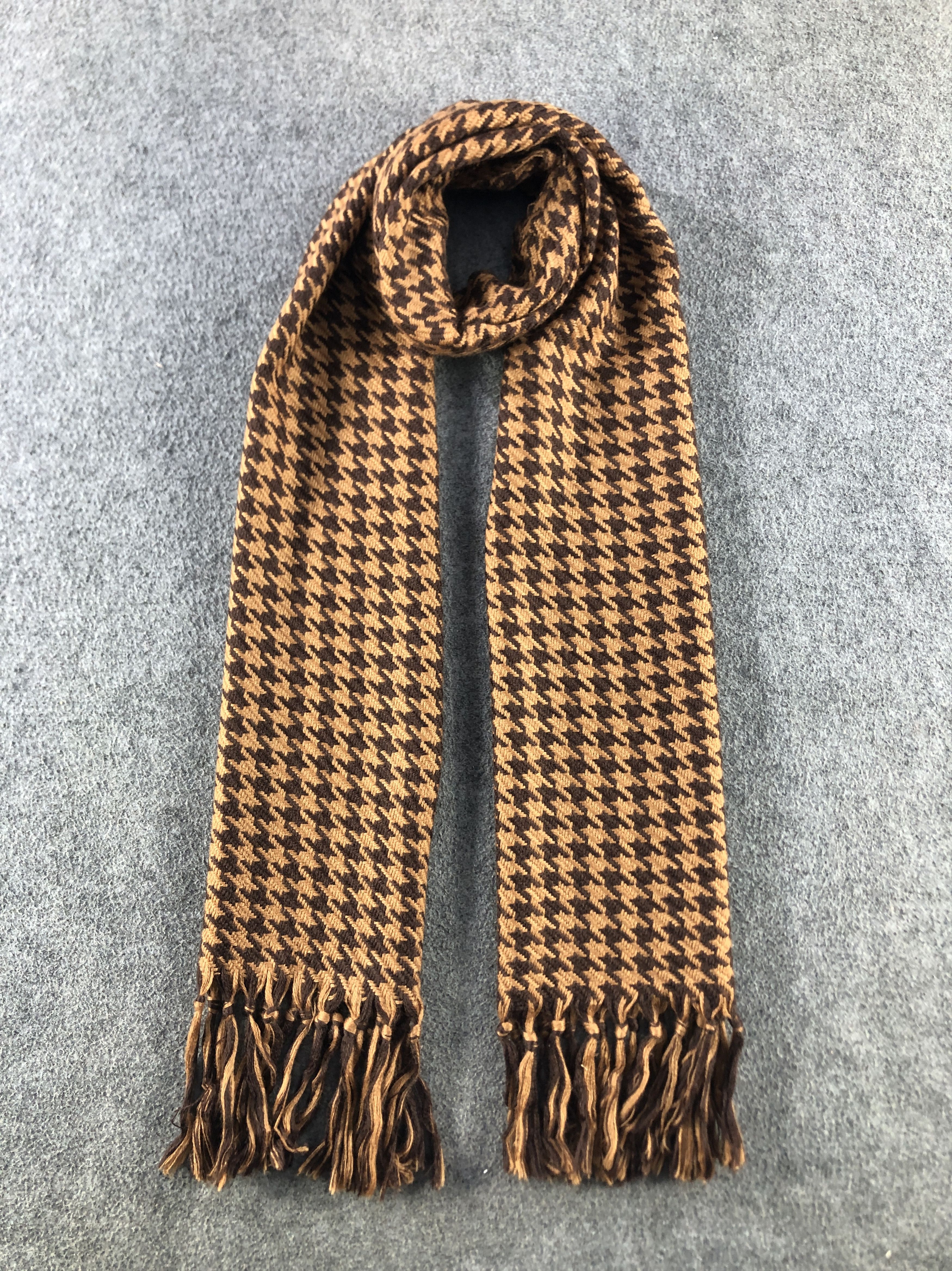 Beams Plus Beams Houndstooth Scarf / Muffler / Neckwear P950 Size ONE SIZE - 1 Thumbnail
