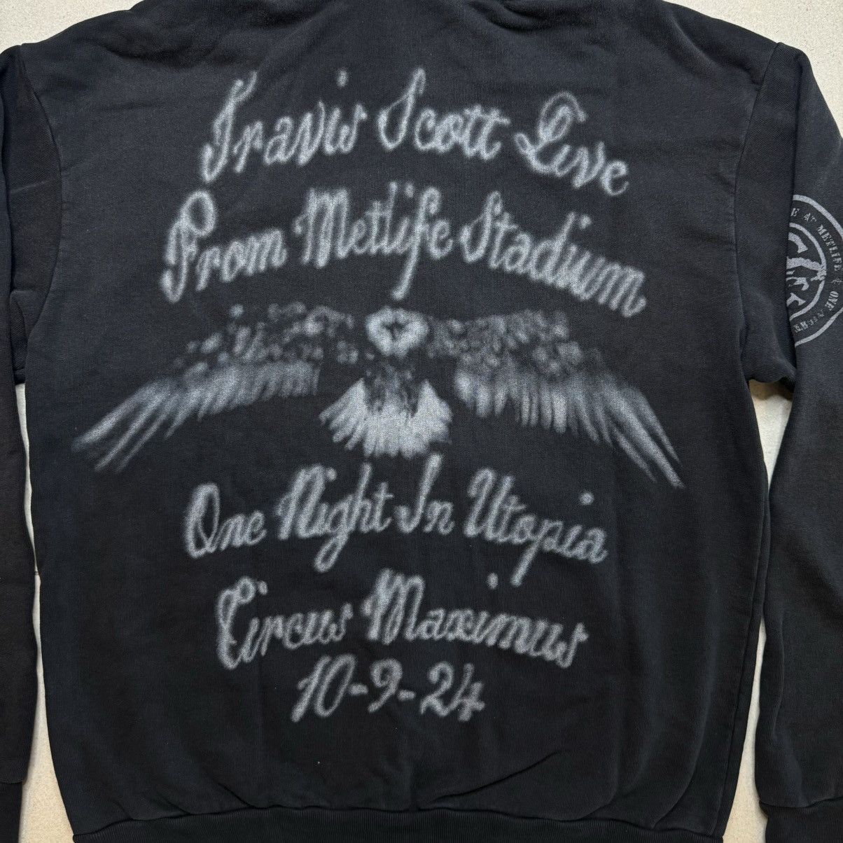 Travis Scott Travis Scott Met Life Zip-Up SIZE SMALL Size US S / EU 44-46 / 1 - 7 Thumbnail