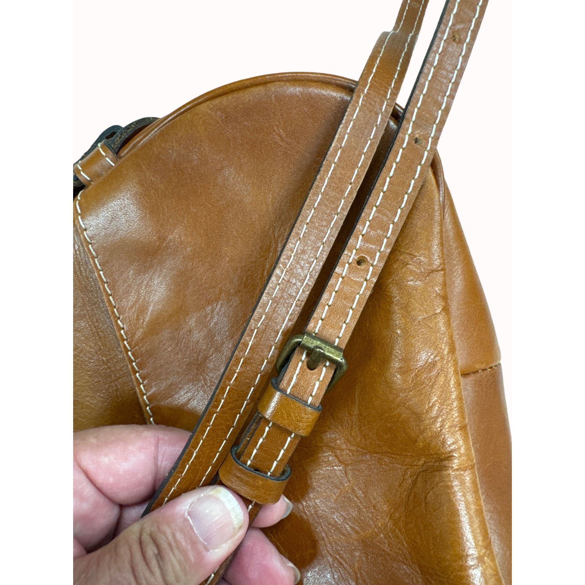 Patricia Nash Patricia Nash Italian Women’s Brown Leather Purse/Crossbody Size ONE SIZE - 11 Thumbnail
