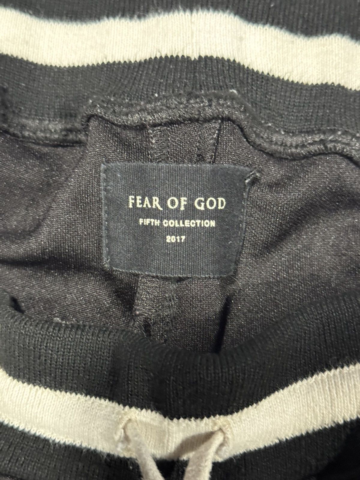 Fear of God Fear of God Fifth Collection Black Red Track Pants XL 34x34 Size US 34 / EU 50 - 6 Thumbnail