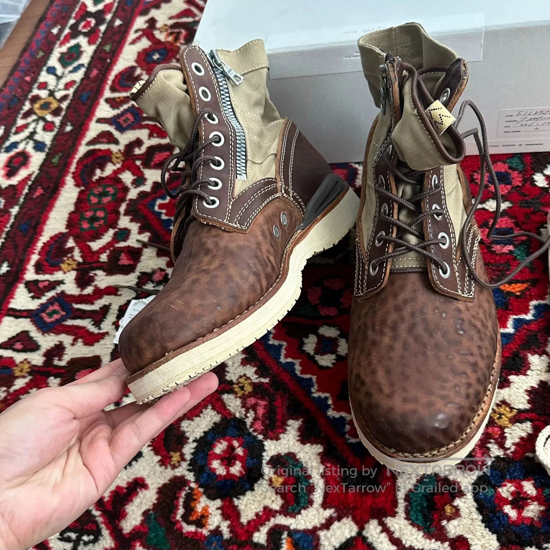 Visvim visvim 22aw unique leather boots size 8. Size US 8 / EU 41 - 3 Thumbnail