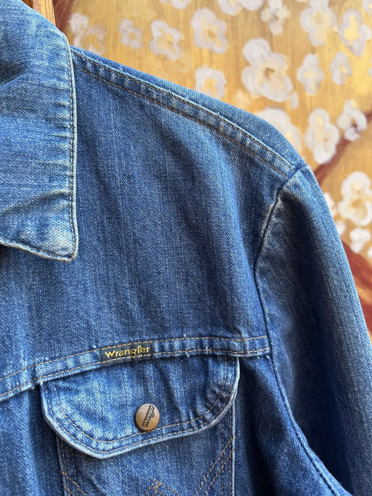Wrangler 70s Wrangler 124mj Denim Trucker Work Jacket Scoville Snap Size US M / EU 48-50 / 2 - 6 Thumbnail