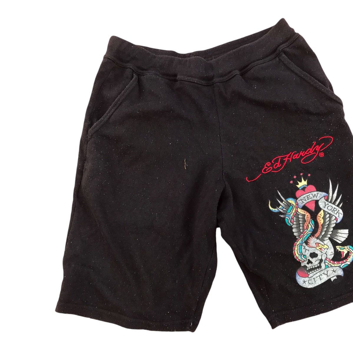 14th Addiction × Ed Hardy × If Six Was Nine ED HARDY SHORT PANT INSPIRED IF SIX WAS NINE Size US 30 / EU 46 - 4 Thumbnail