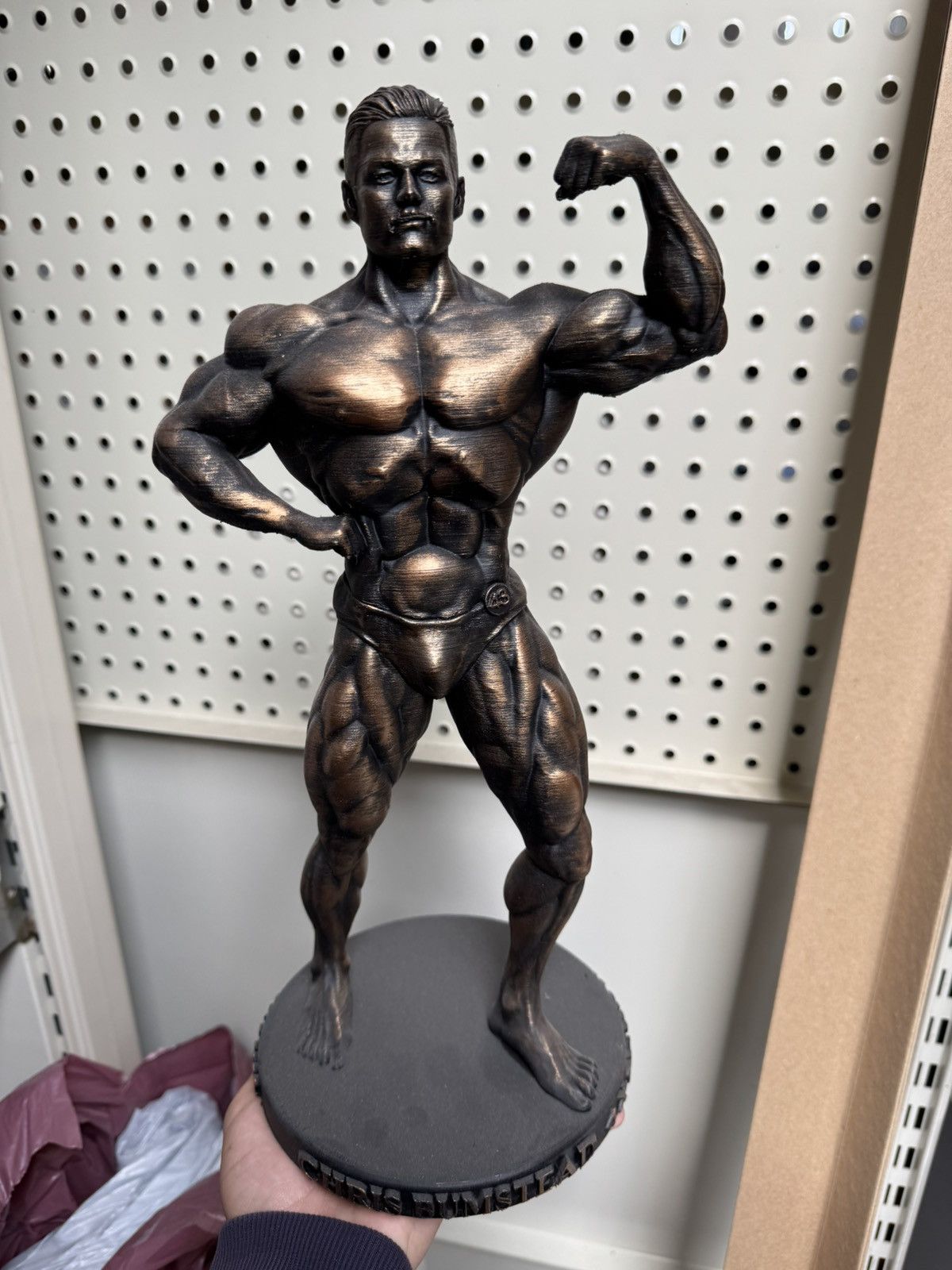 Other Gym statue Chris Bumstead Mr Olympia Bodybuilding 37cm Size ONE SIZE - 11 Thumbnail