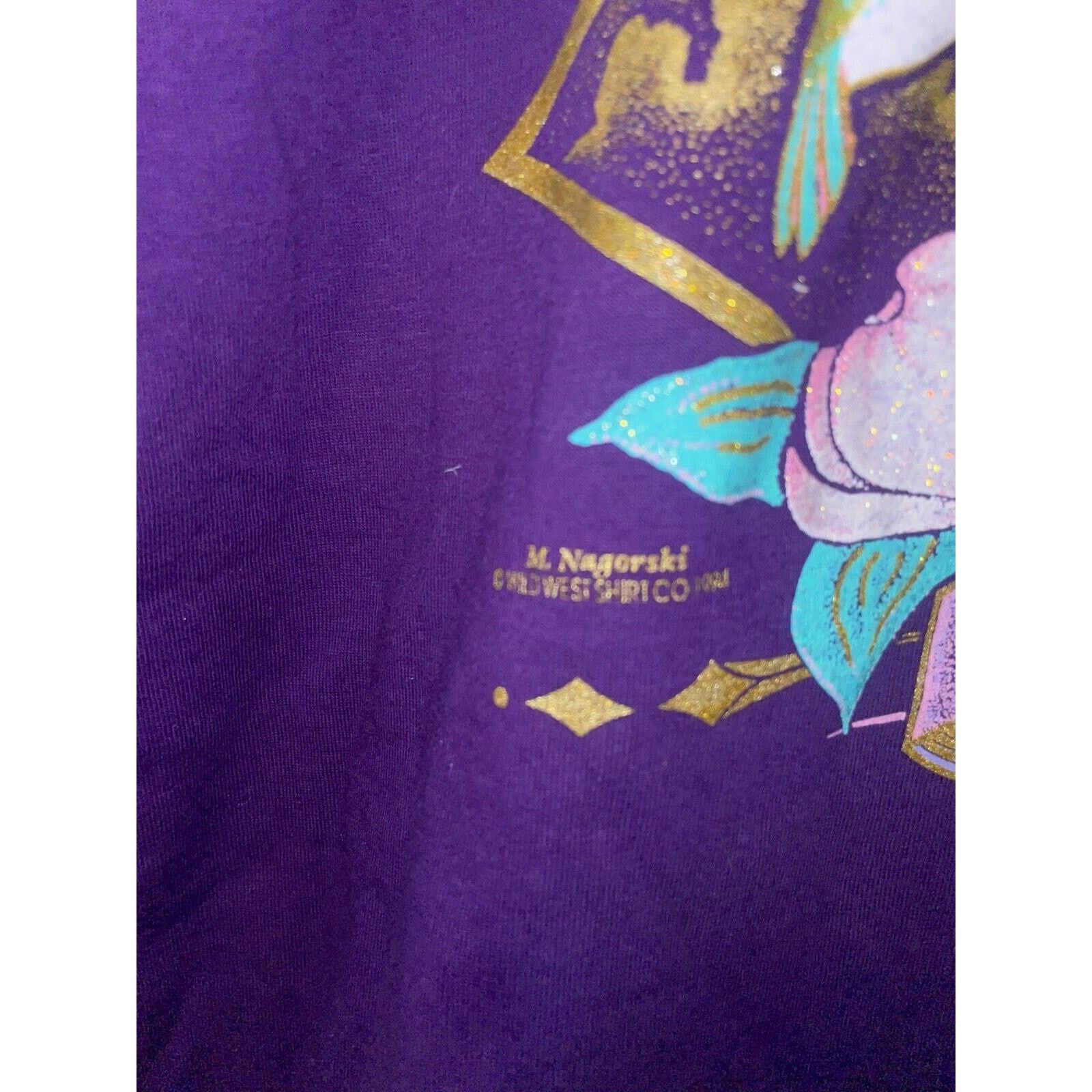 Jerzees Vintage Gatlinburg Tennessee Shirt Floral Flower Tee VTG 90s Size US L / EU 52-54 / 3 - 6 Thumbnail