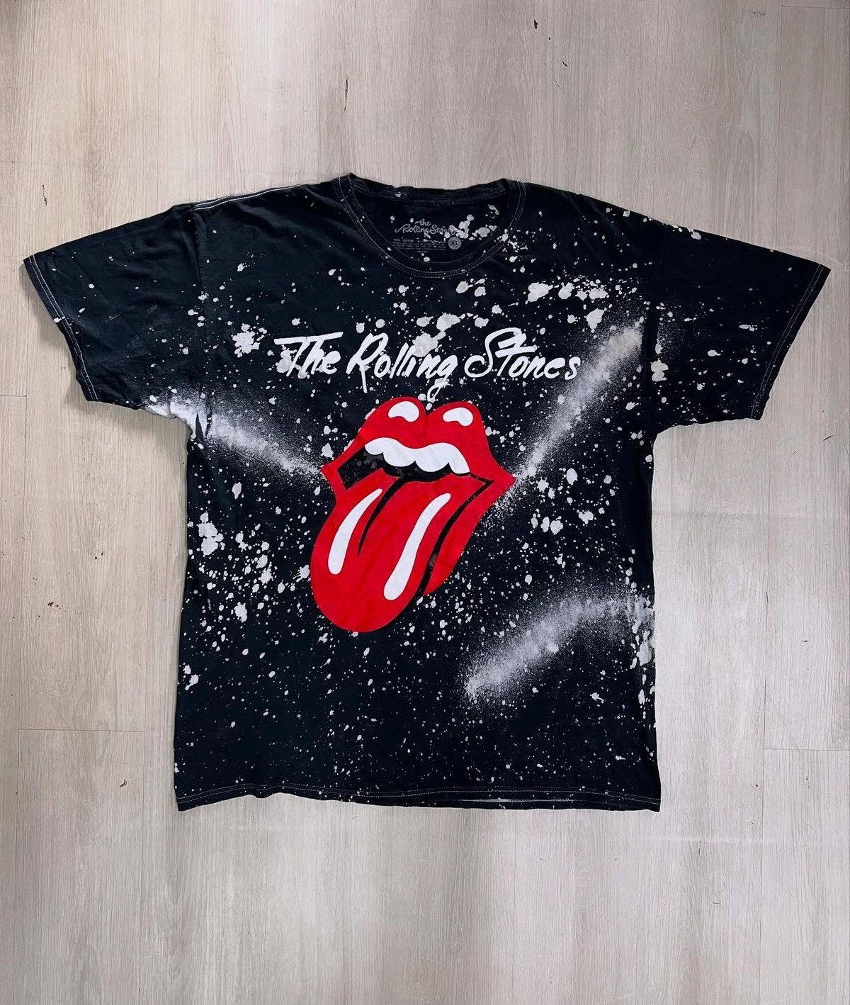 Band Tees The Rolling Stones Bleach Splatter Tee Size US XL / EU 56 / 4 - 1 Thumbnail