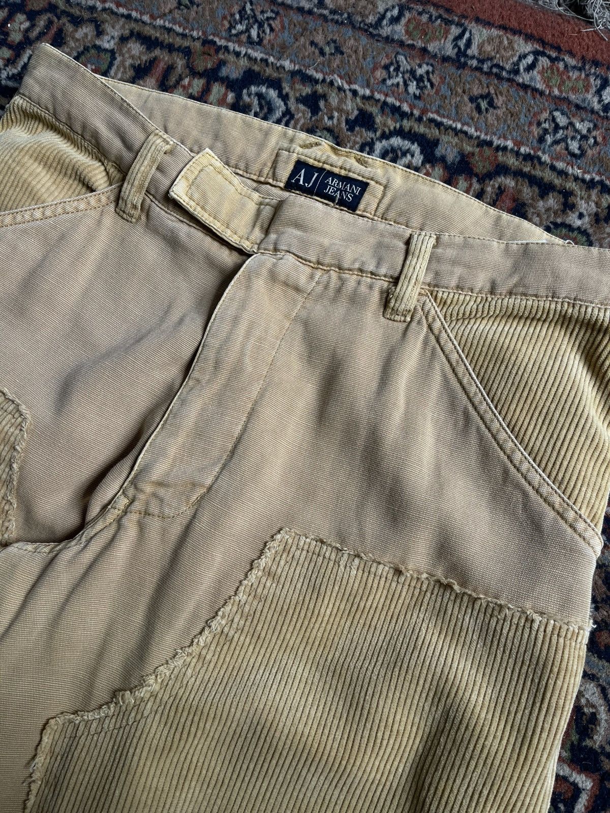 Armani Vintage Armani Jeans Double Knees Corduroy pants super toppa Size US 32 / EU 48 - 2 Thumbnail