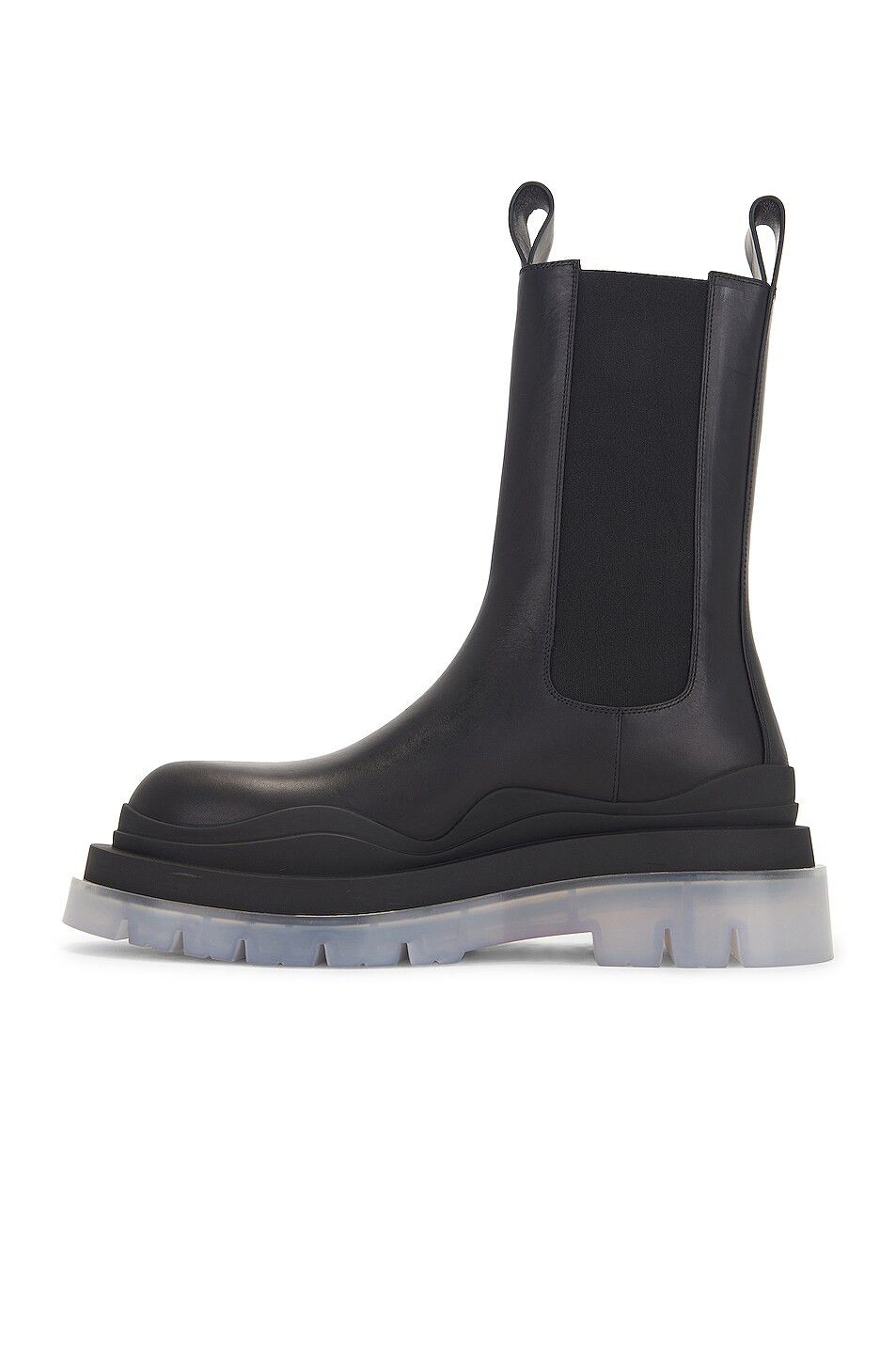 Bottega Veneta Black Tire Lug Boots Men US 11/ EU 44 - Gently Used Size US 11 / EU 44 - 6 Thumbnail