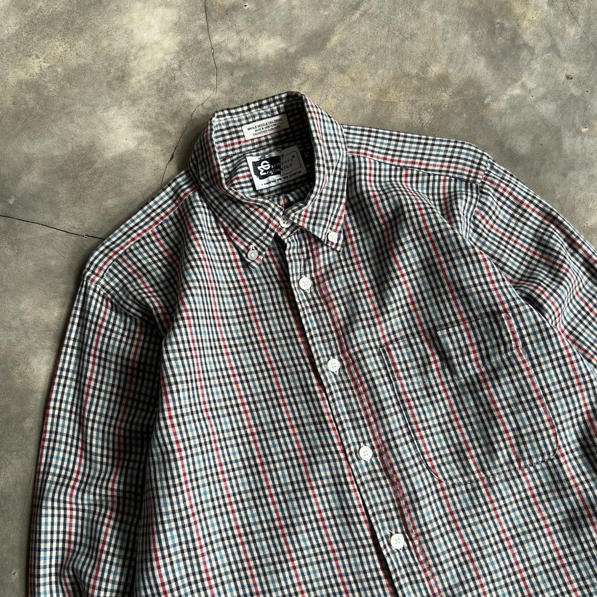 Engineered Garments Engineered Garment Gingham Long Sleeve Button up Shirt Size US M / EU 48-50 / 2 - 2 Thumbnail