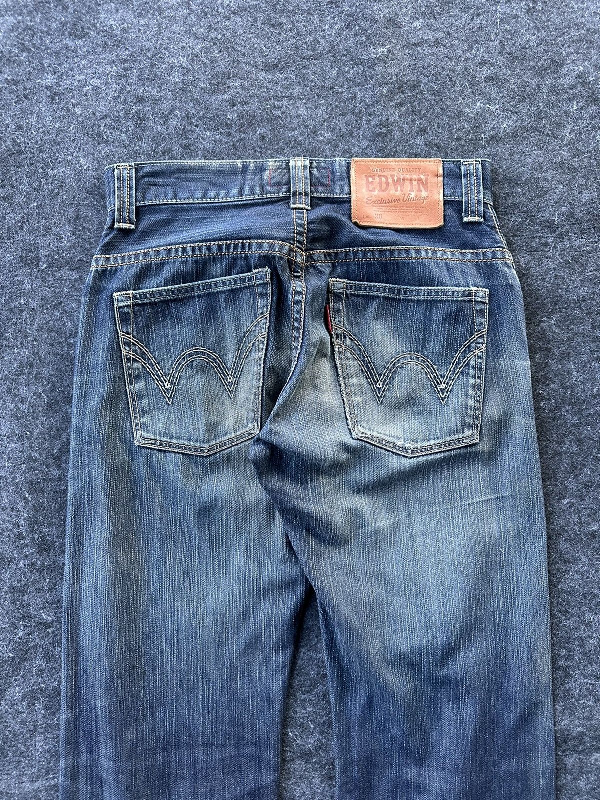 Edwin Vintage Edwin Exclusive Distressed Japan Denim 30x33 D344 Size US 30 / EU 46 - 6 Thumbnail