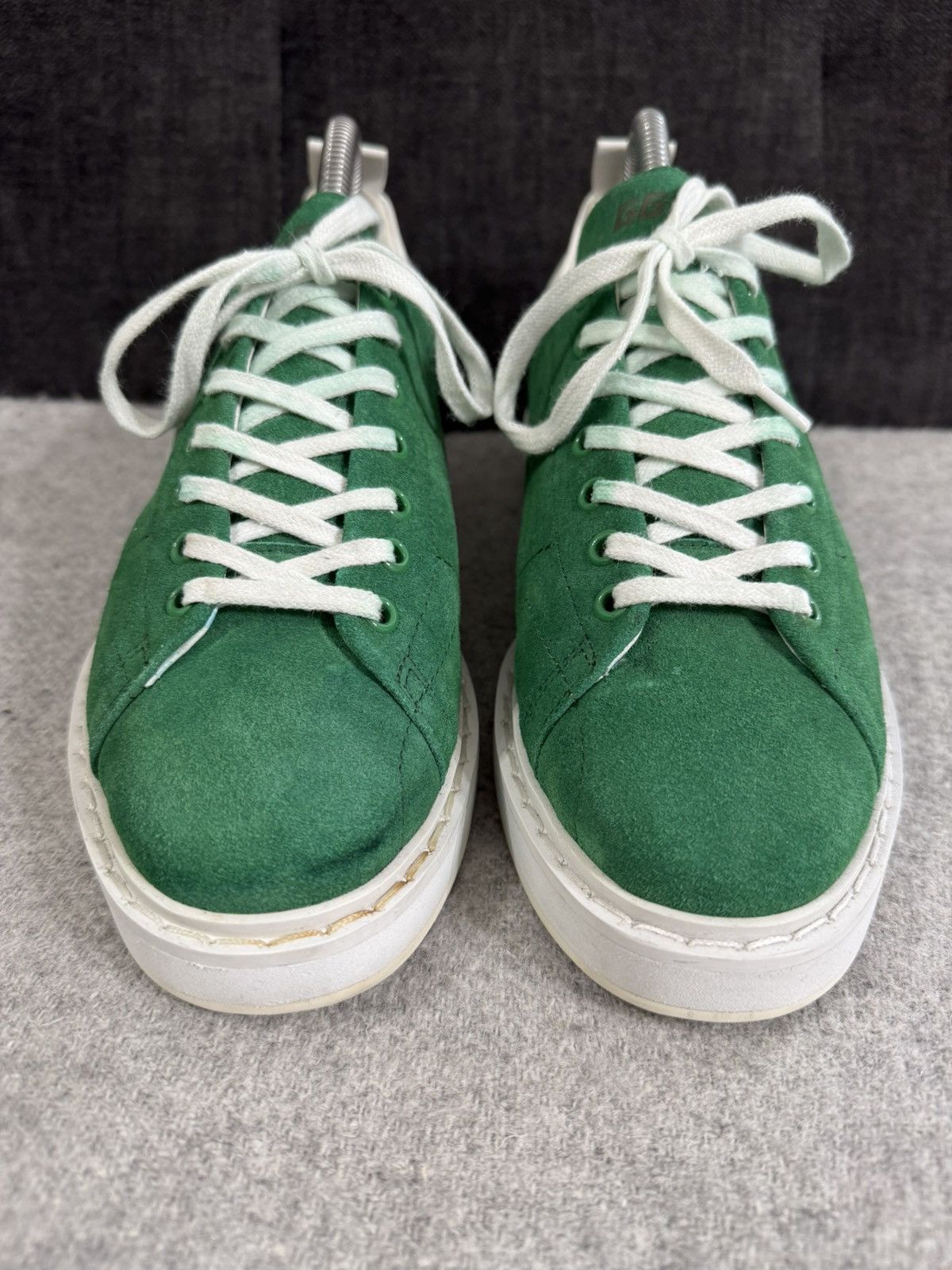 Golden Goose Golden Goose Starter Green Suede Low Top Sneakers size 39 Size US 9 / IT 39 - 5 Thumbnail