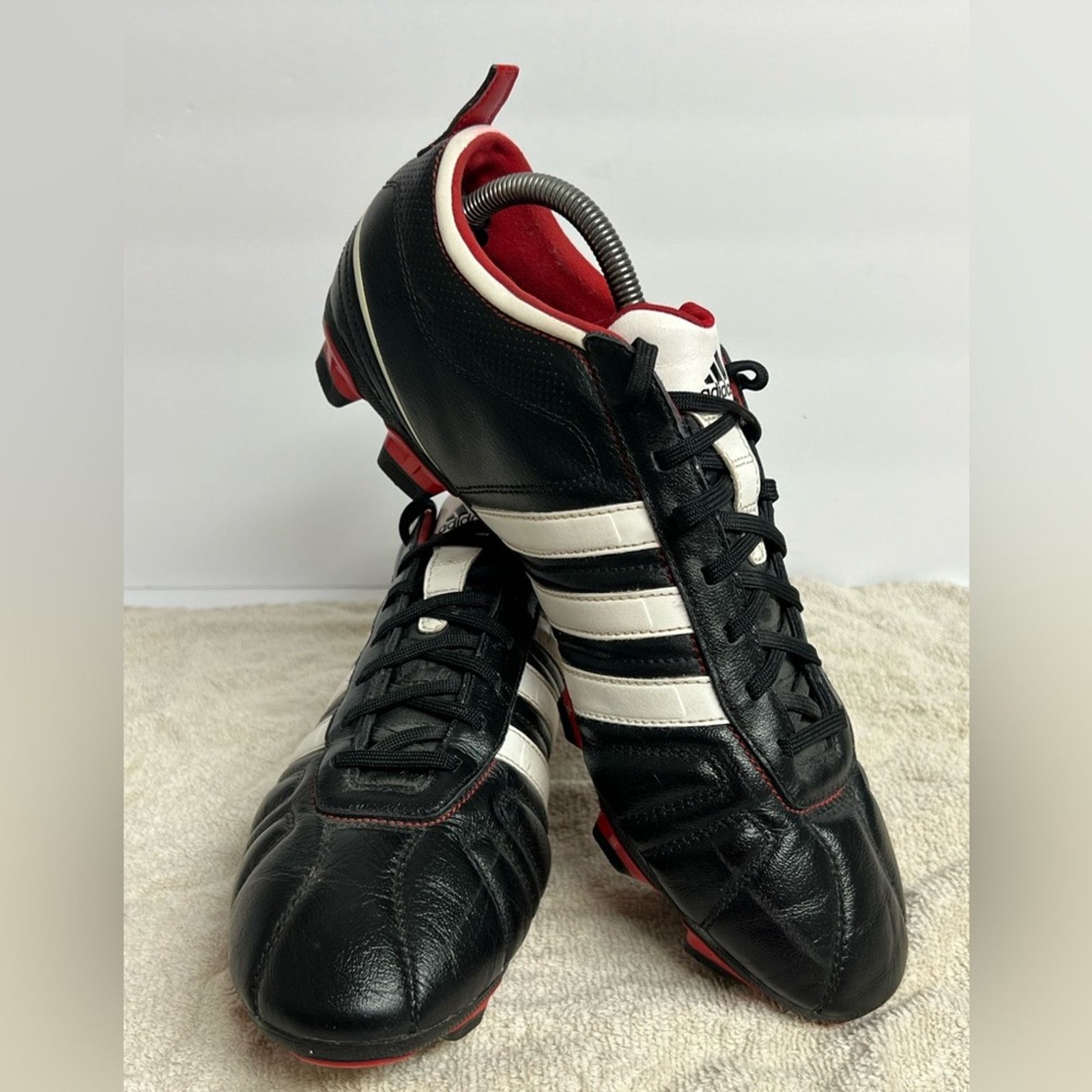 Adidas Adidas AdiNova IV FG 2010 Leather Boots Soccer Cleats RARE Size US 11 / EU 44 - 3 Thumbnail