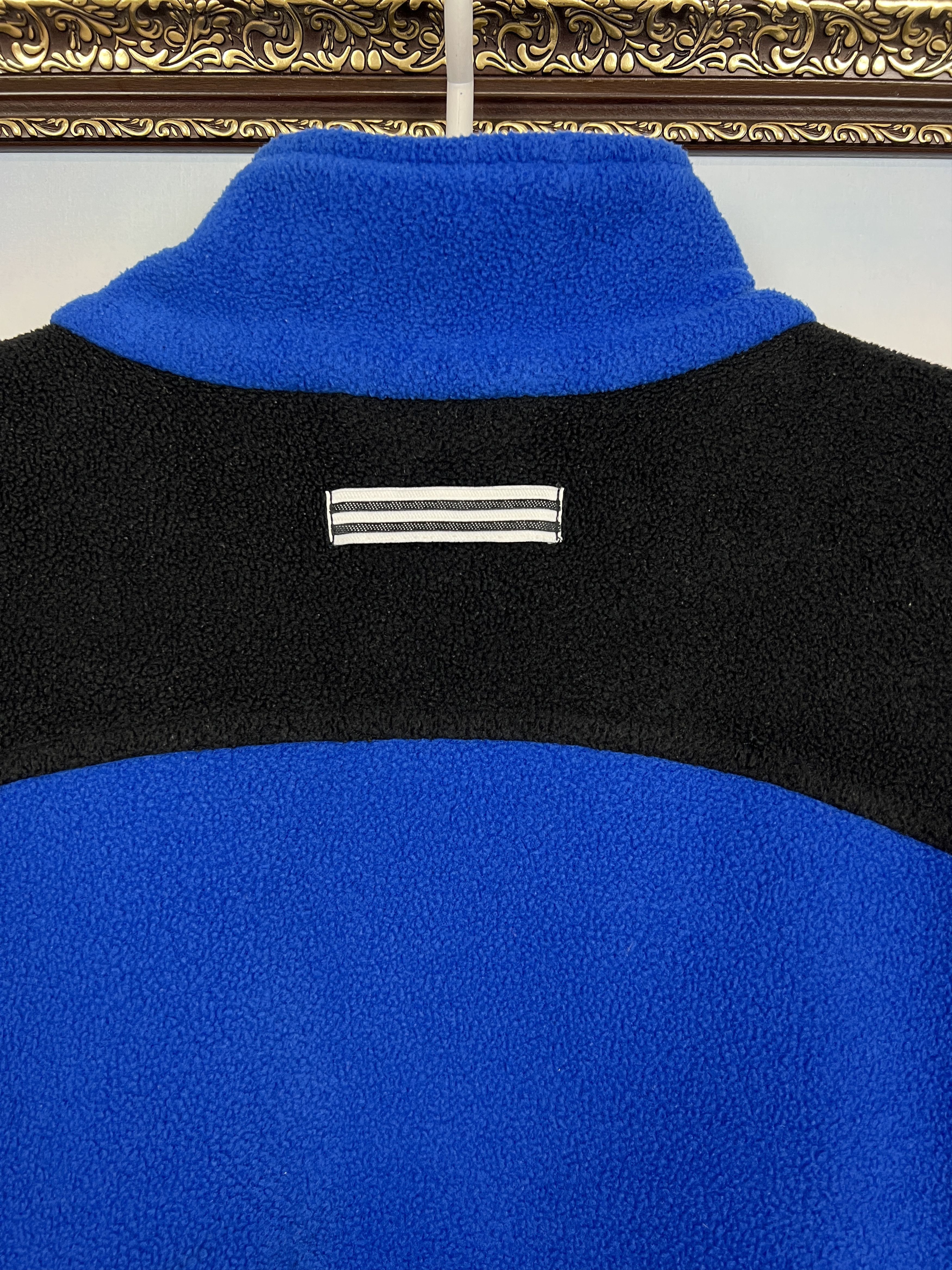 Adidas Vintage 90's Adidas FC Schalke 04 Template Jacket Fleece Size US M / EU 48-50 / 2 - 13 Thumbnail