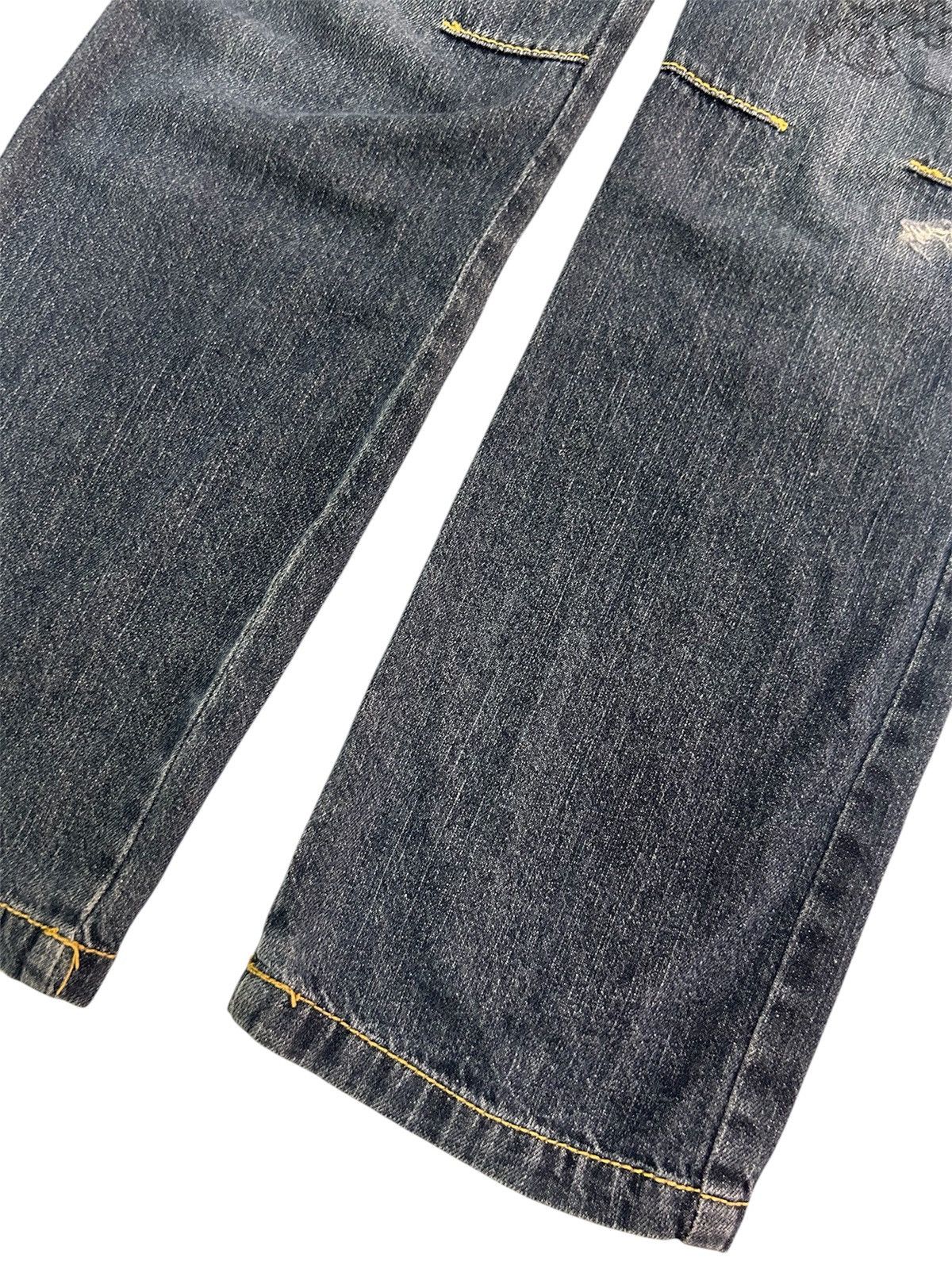 Japanese Brand × Vintage 💥Vintage Japanese Denim Distressed Punk Style Jeans Size US 28 / EU 44 - 9 Thumbnail