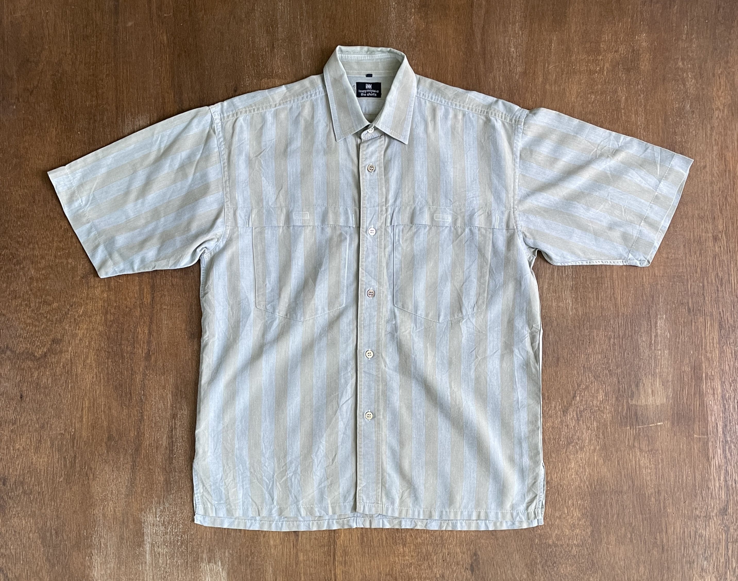 Issey Miyake ISSEY MIYAKE Stripped Shirt Size US XS / EU 42 / 0 - 1 Thumbnail