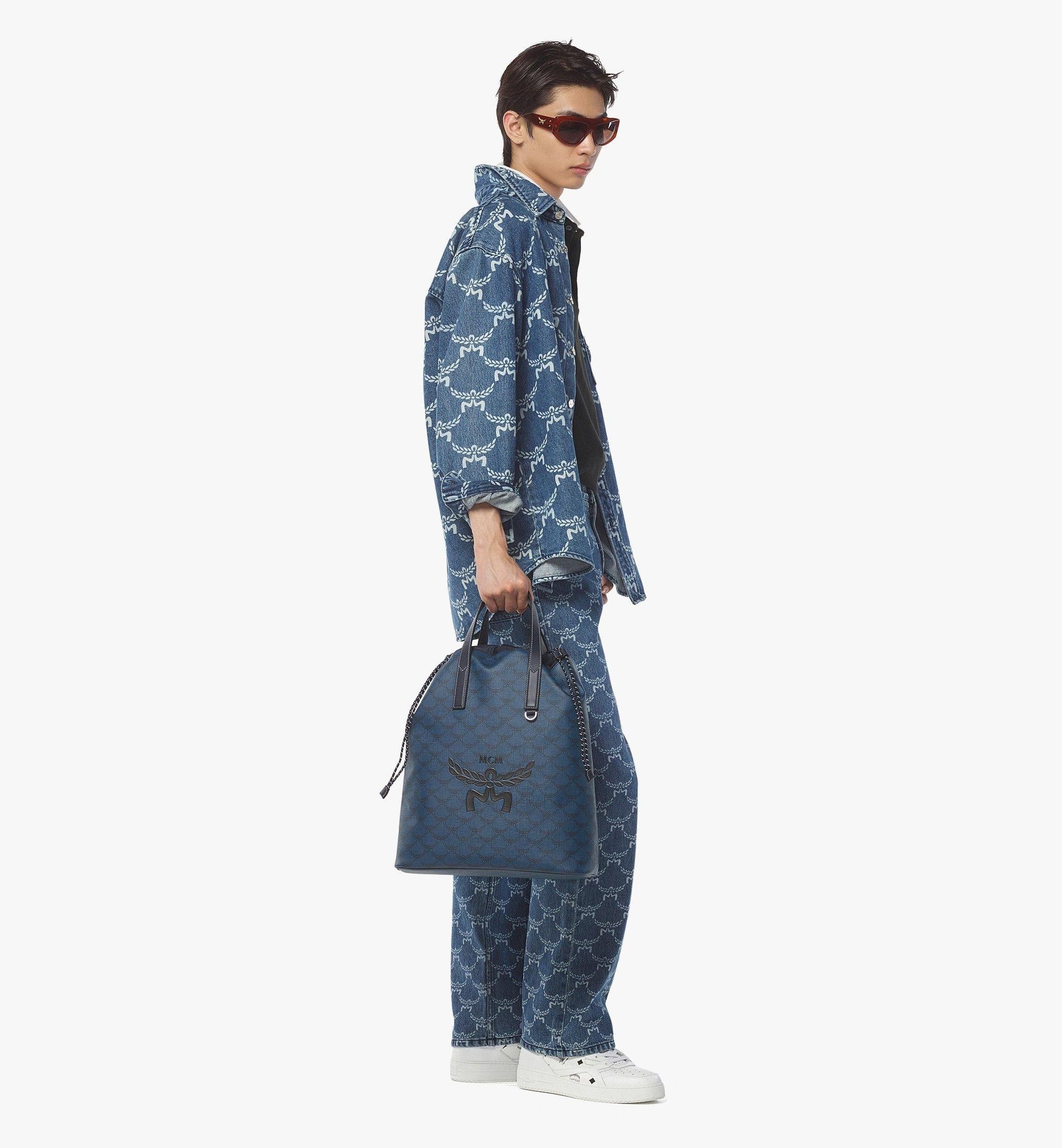 MCM o1mt1gz0325 Size: OS / Unisex Himmel Drawstring Backpack Size ONE SIZE - 4 Thumbnail