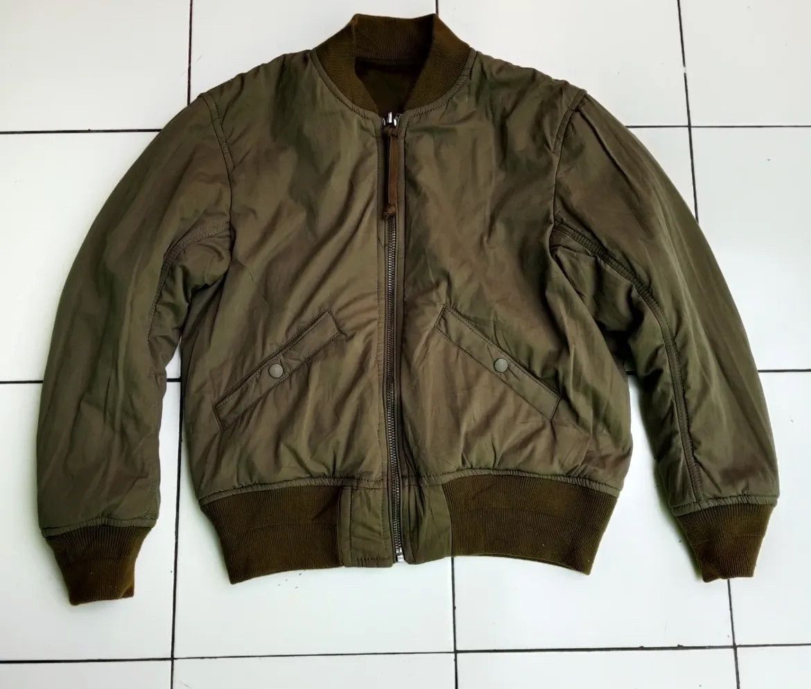 GOA 2000s Archival GOA Japanese Ma1 Reversible Bomber Jacket Size US M / EU 48-50 / 2 - 2 Thumbnail