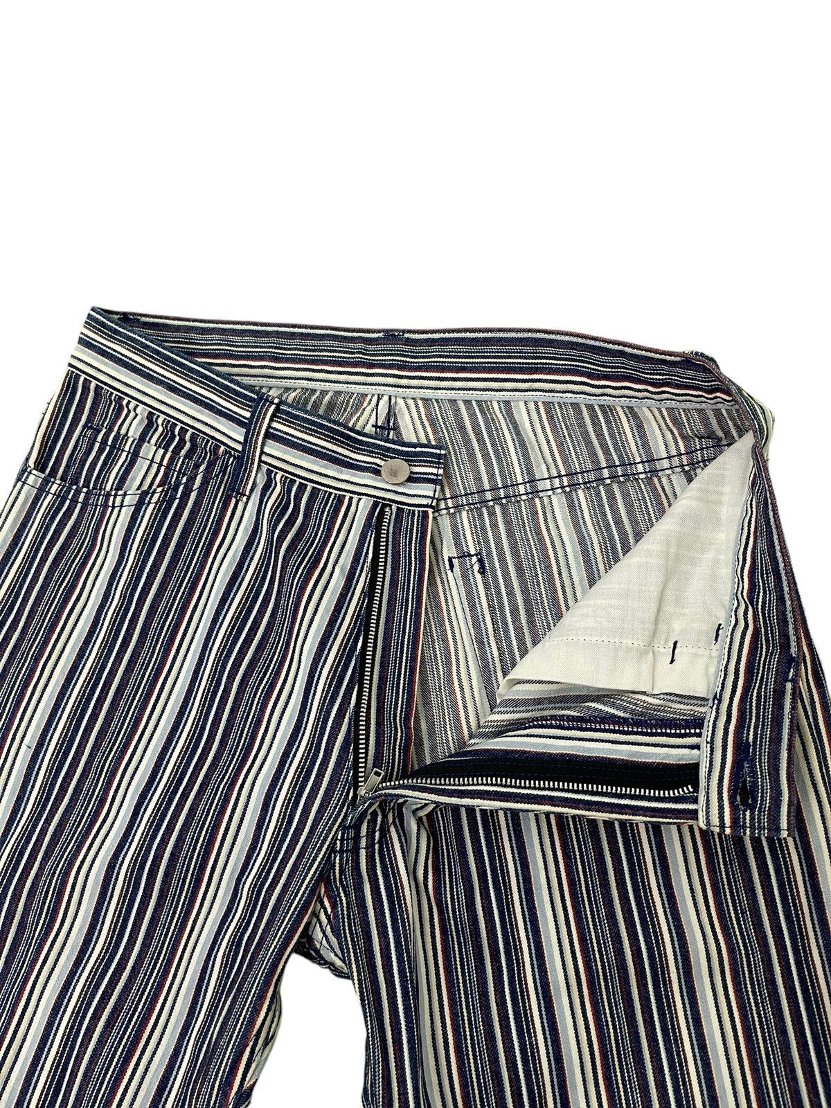 Japanese Brand Striped Jeans Les Vis A Bois Japan Regular Straight 7🟦7 Size US 30 / EU 46 - 9 Thumbnail