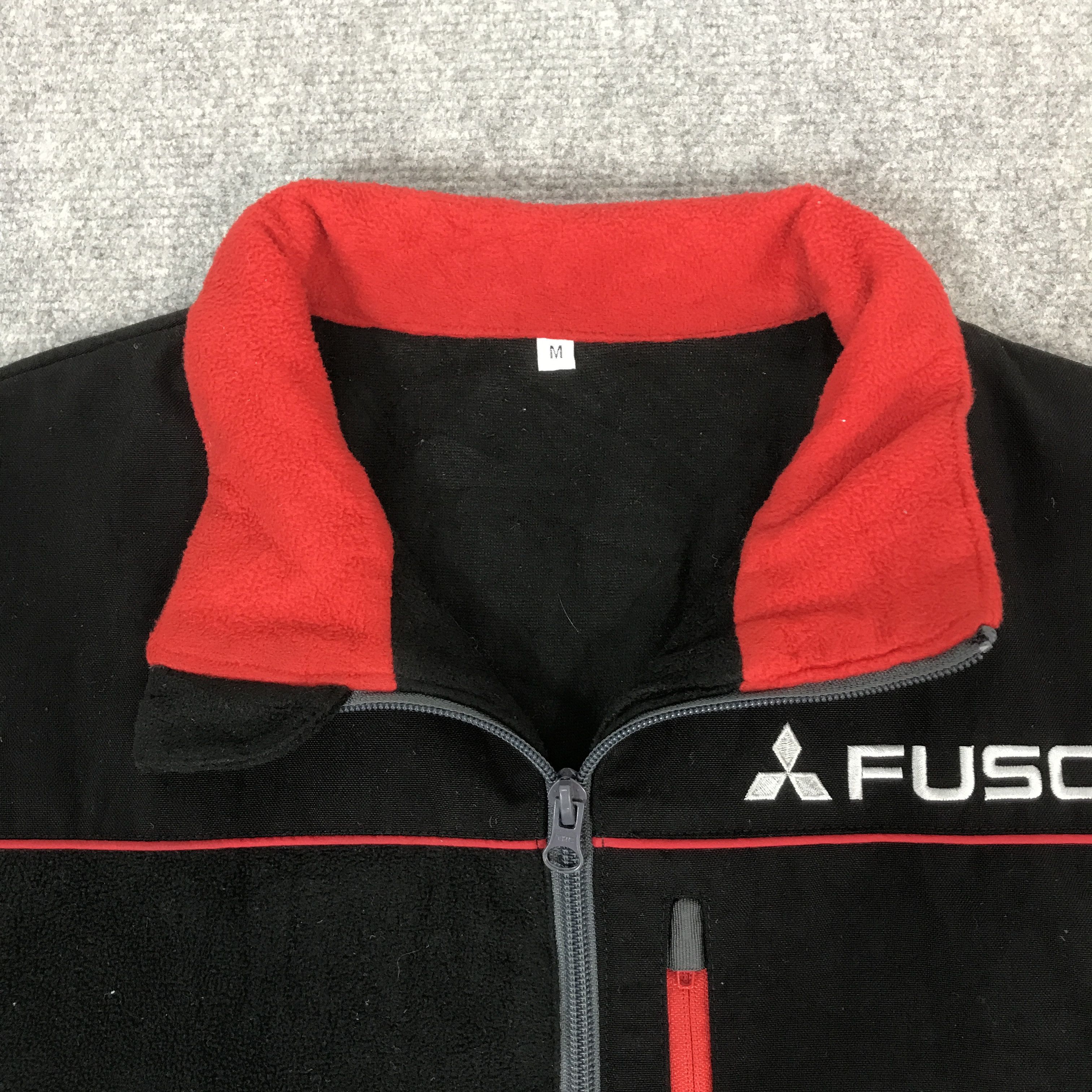 Japanese Brand FUSO TRACK RACING FLEECE JACKET K50B24 Size US M / EU 48-50 / 2 - 7 Thumbnail