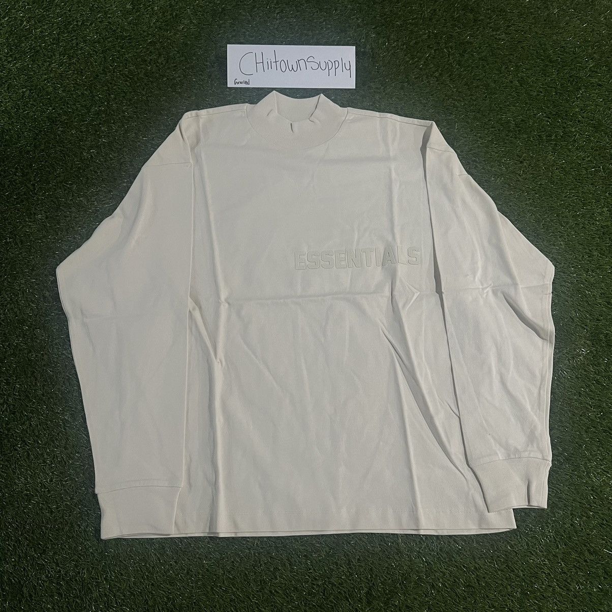 Essentials Fear Of God Essentials Eggshell Long Sleeve Size XXS Size US XXS / EU 40 - 3 Thumbnail