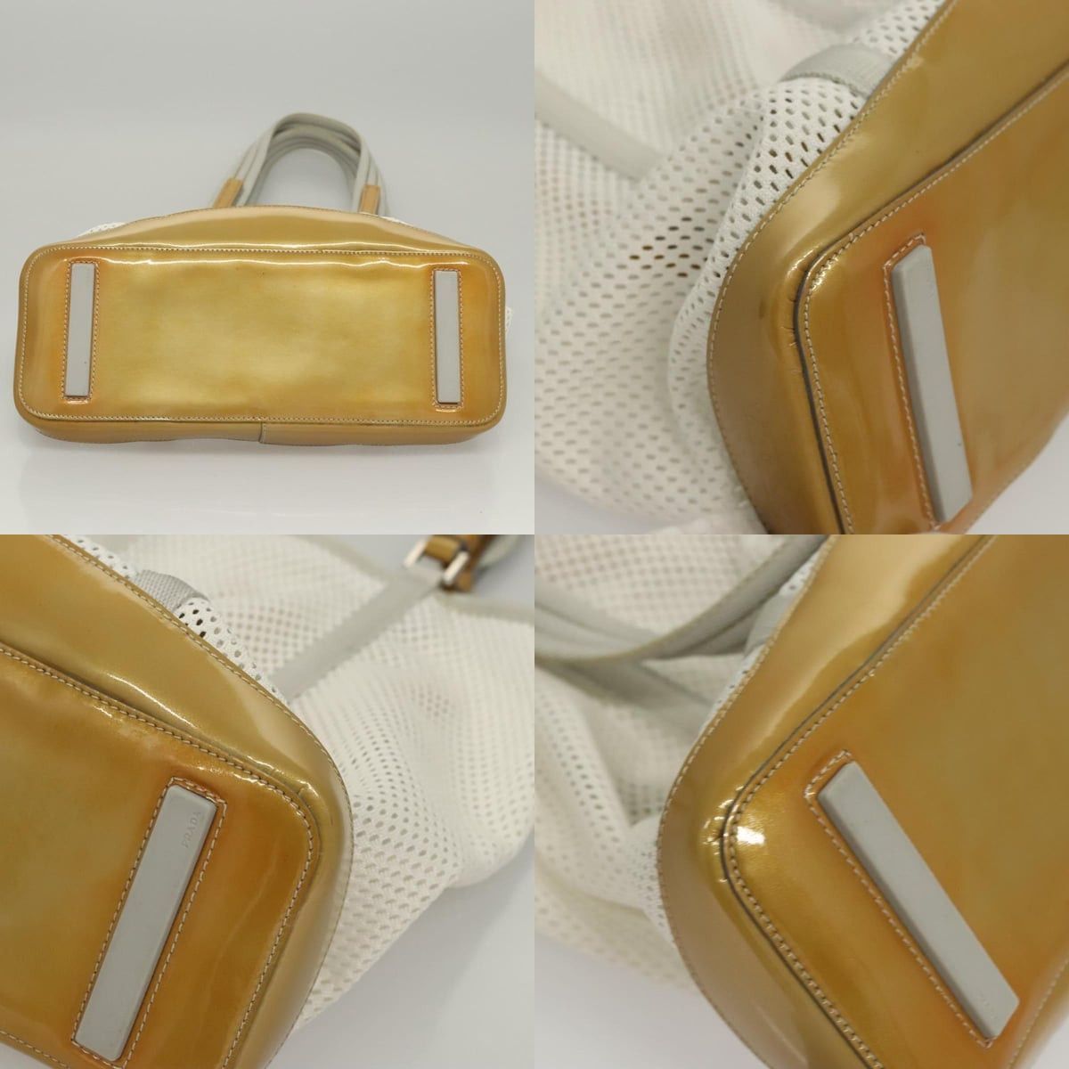 Prada PRADA Shoulder Bag Nylon White Silver Size ONE SIZE - 10 Thumbnail