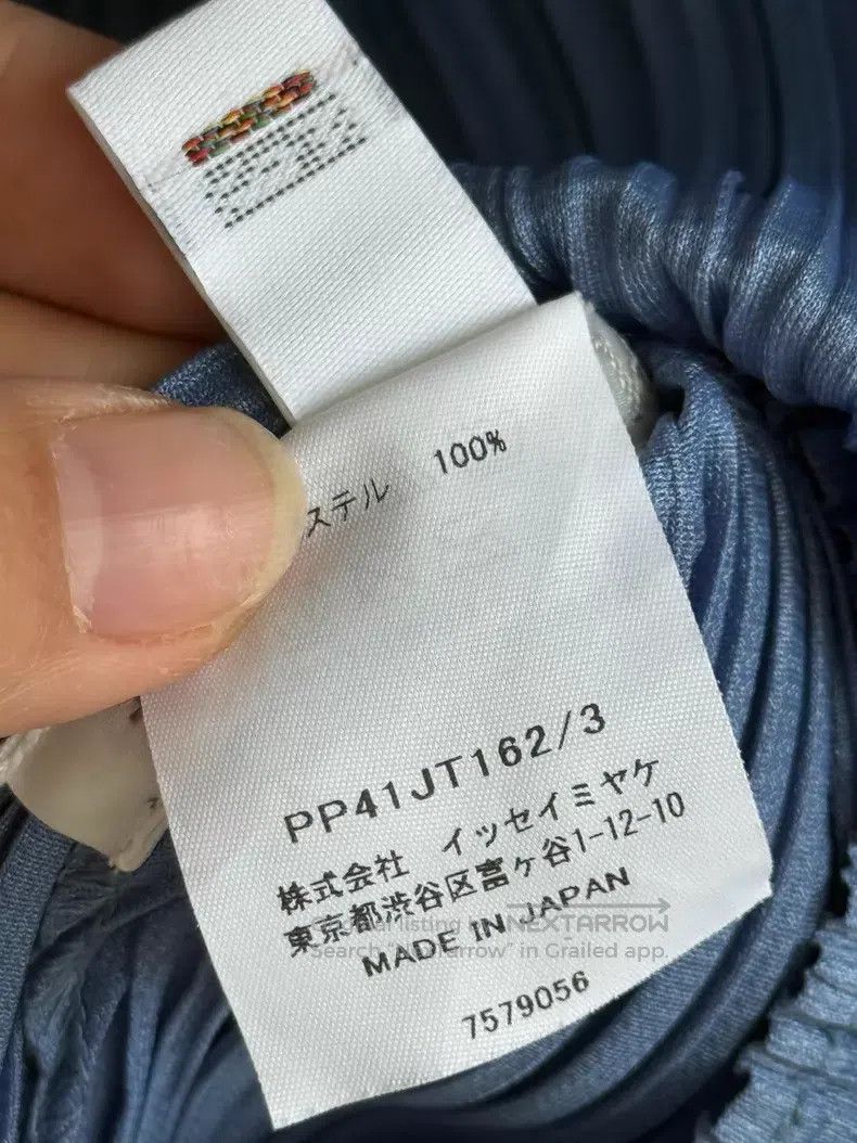 Issey Miyake Issey Miyake Haze Blue Long Top Size L / US 10 / IT 46 - 5 Thumbnail