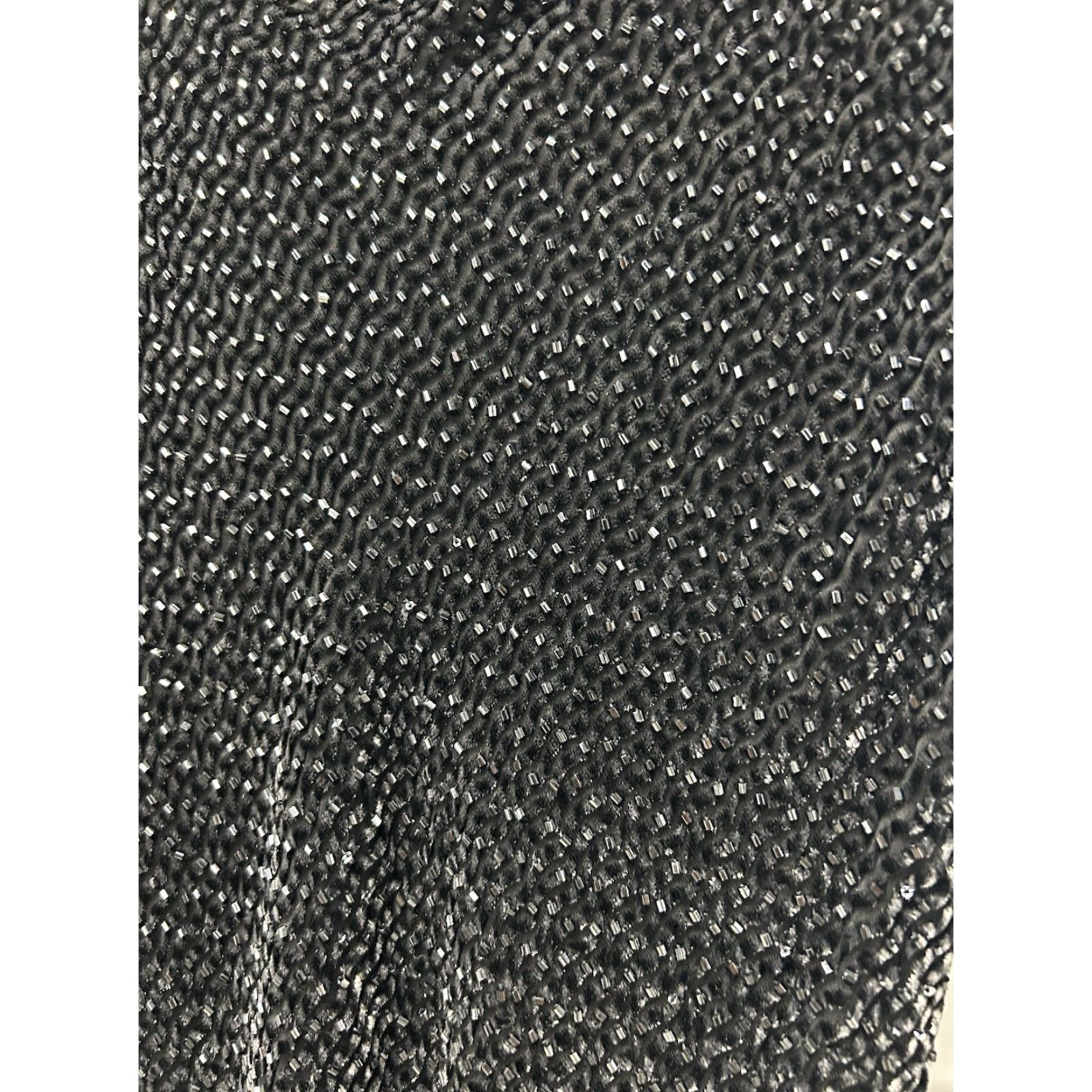 Vintage Women Barbara Katz Designer Gunmetal Sequin Formal Gown LongDress Size 6 Sequin Accents Ball Gown Long Sleeve Vintage Size M / US 6-8 / IT 42-44 - 5 Thumbnail